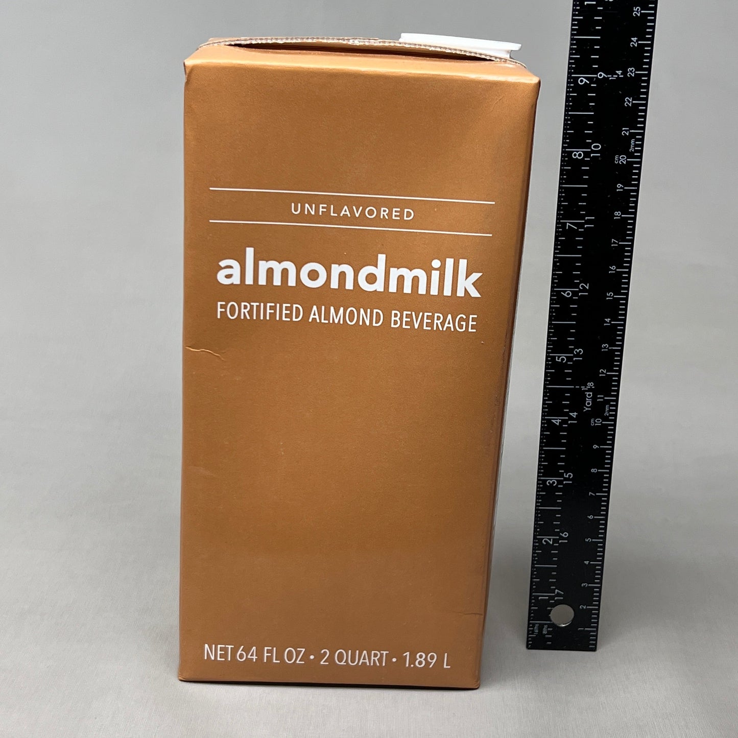 ZA@ STARBUCKS (8 PACK) Unflavored Almond Milk Fortified Beverage 64 fl oz BB 12/25