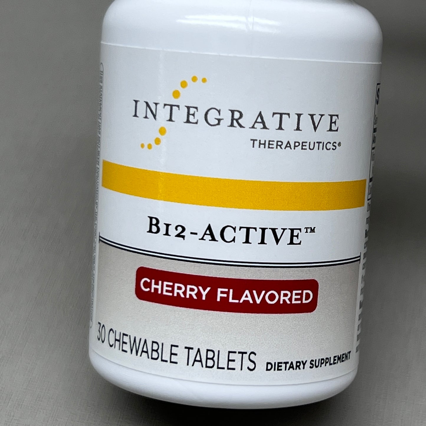 INTEGRATIVE THERAPEUTICS B12-Active Supplement 30 Chewable Tablets 6/25 (New)