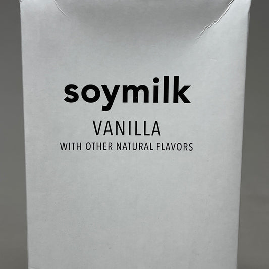 ZA@ STARBUCKS (8 PACK) Vanilla Soy Milk w/ Natural Flavors 64 fl oz BB 05/26 B