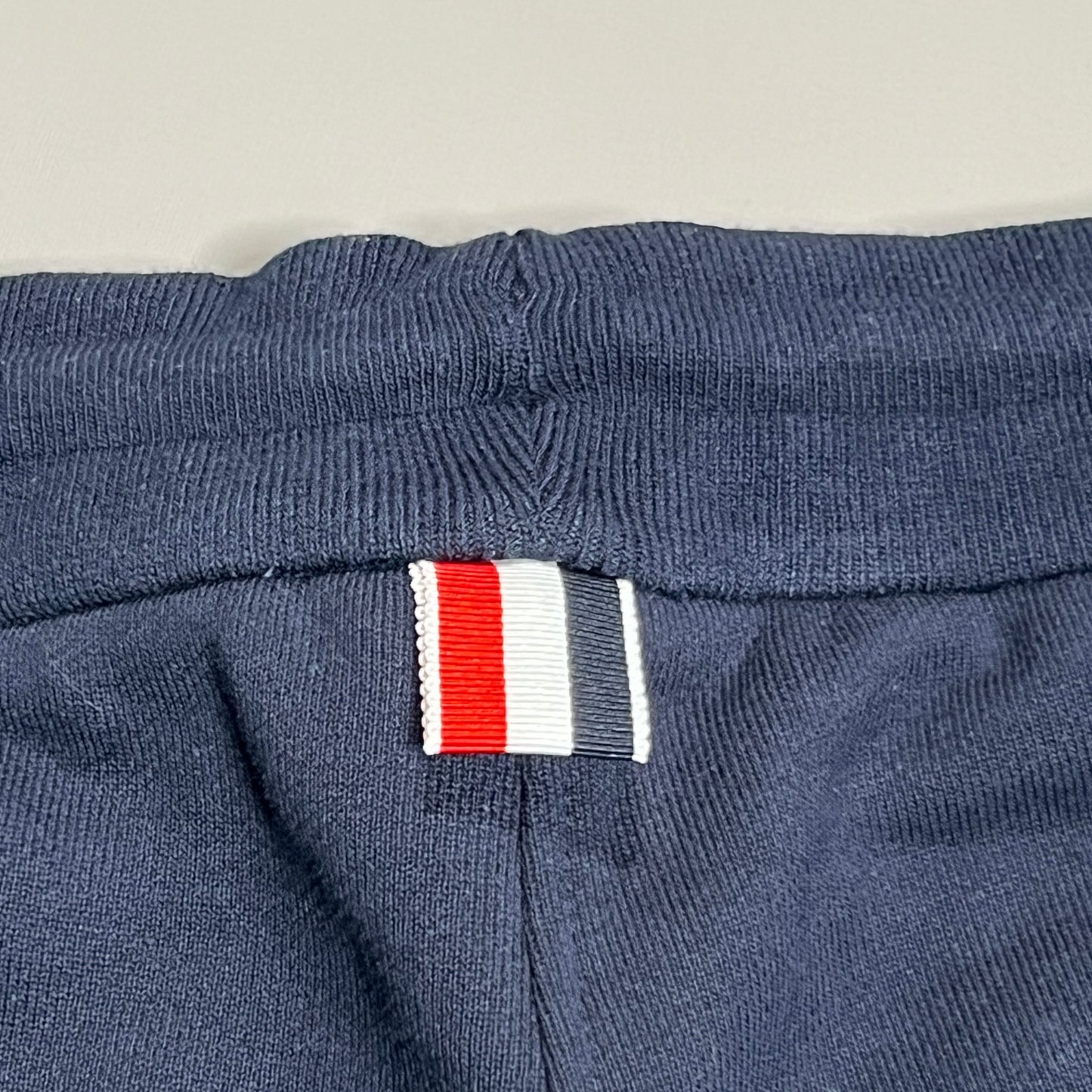 THOM BROWNE Classic Sweat pants w/Engineered 4 Bar Loop Back Navy Size 3 (New)