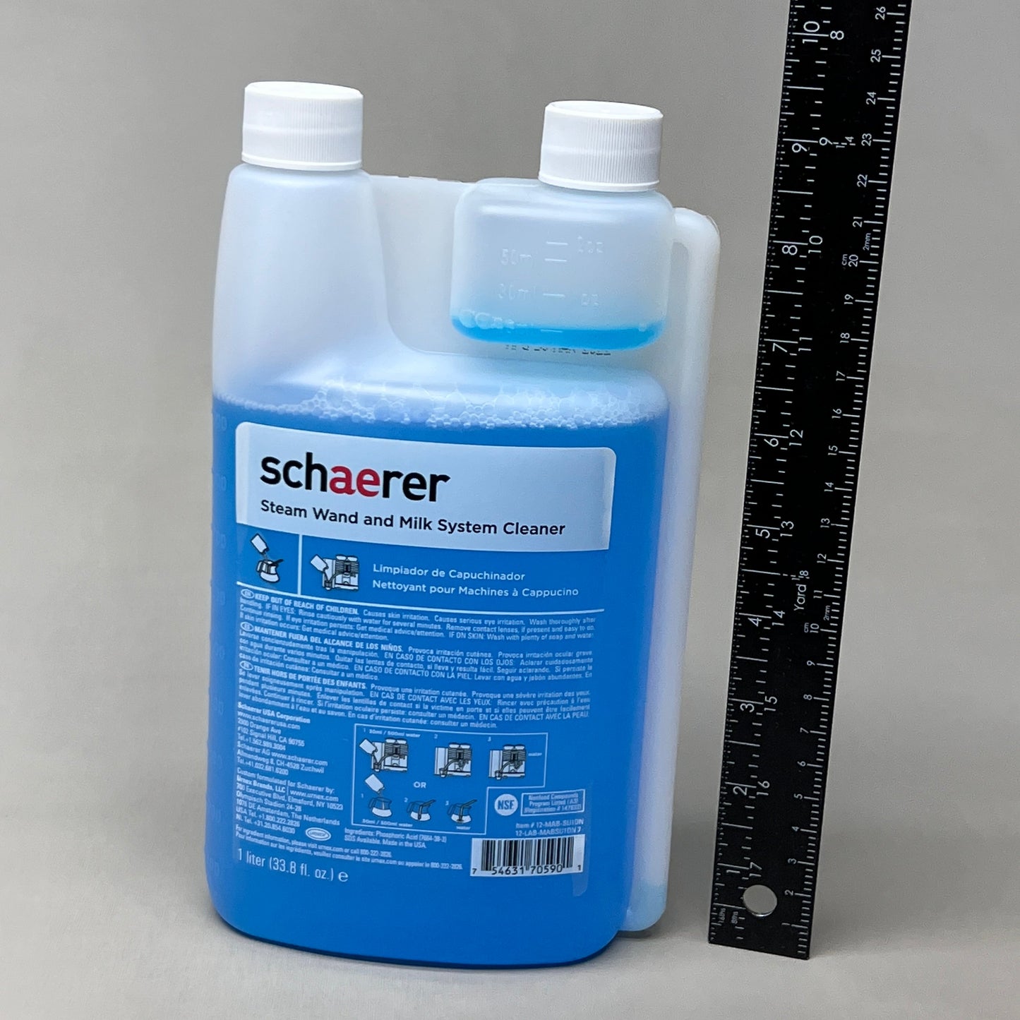 STARBUCKS Schaerer Steam Wand and Milk System Cleaner Each 1 L (New)