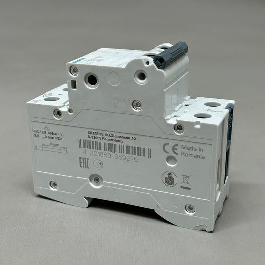 SIEMENS Miniature Circuit Breaker 230 V 6KA Off-White 5SL6505-7 (New)