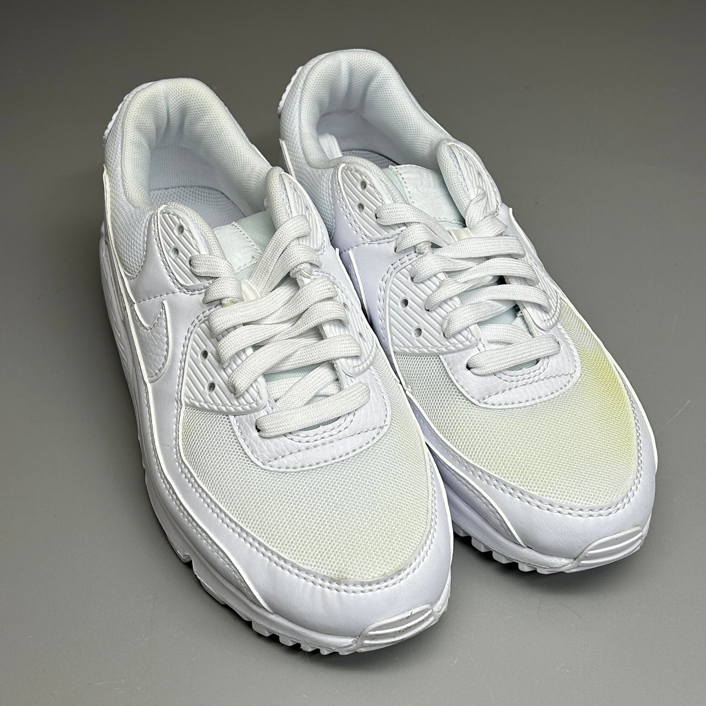 NIKE Nike Air Max 90 Women's Shoes Sz 8.5 White DH8010-100 (New, Damaged)