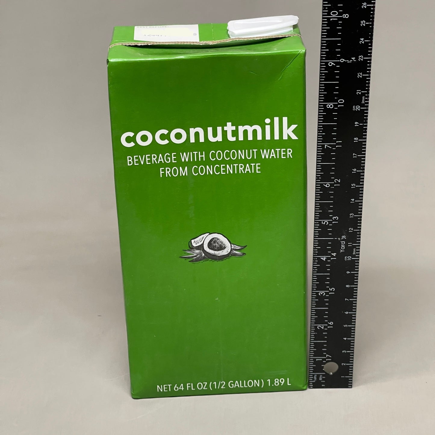 ZA@ STARBUCKS (8 PACK) Coconut Milk Beverage From Concentrate 64 fl oz BB 11/24 A