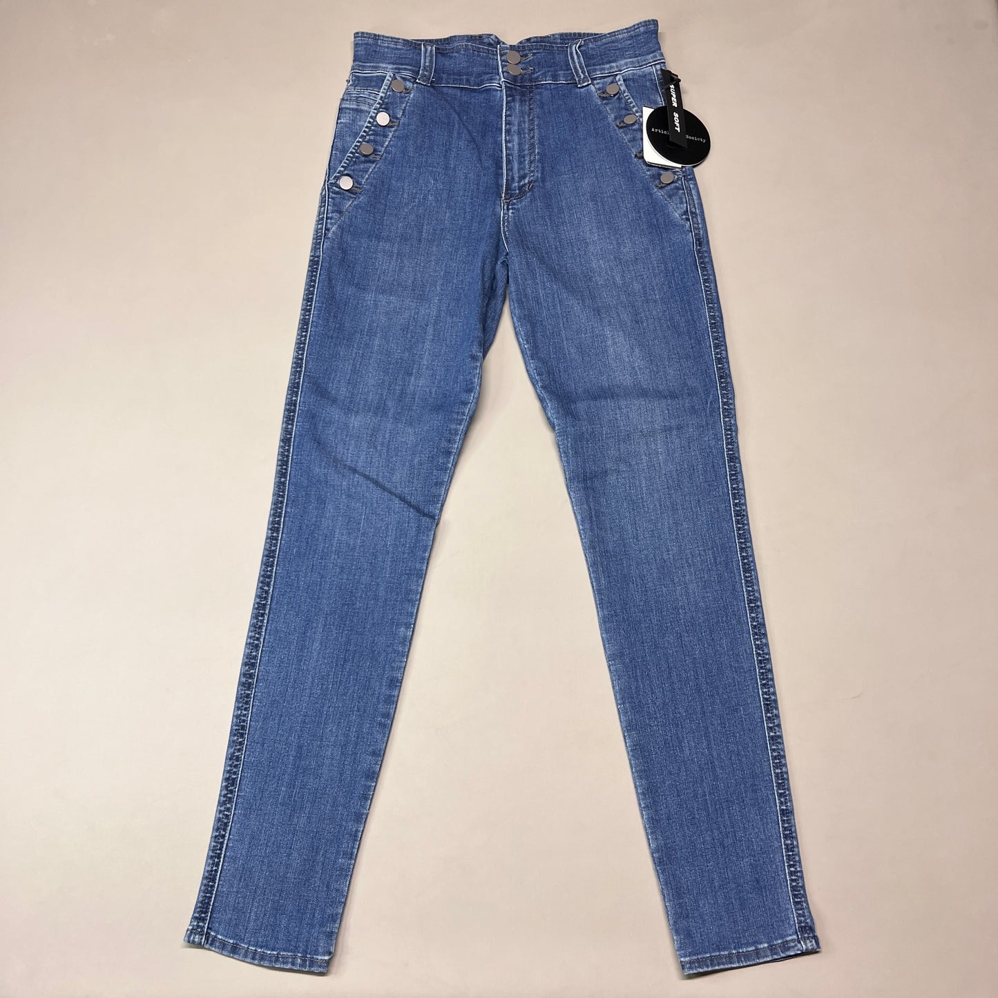 ARTICLES OF SOCIETY Village Park Denim Jeans Women's Sz 28 Blue 4488PLV-731