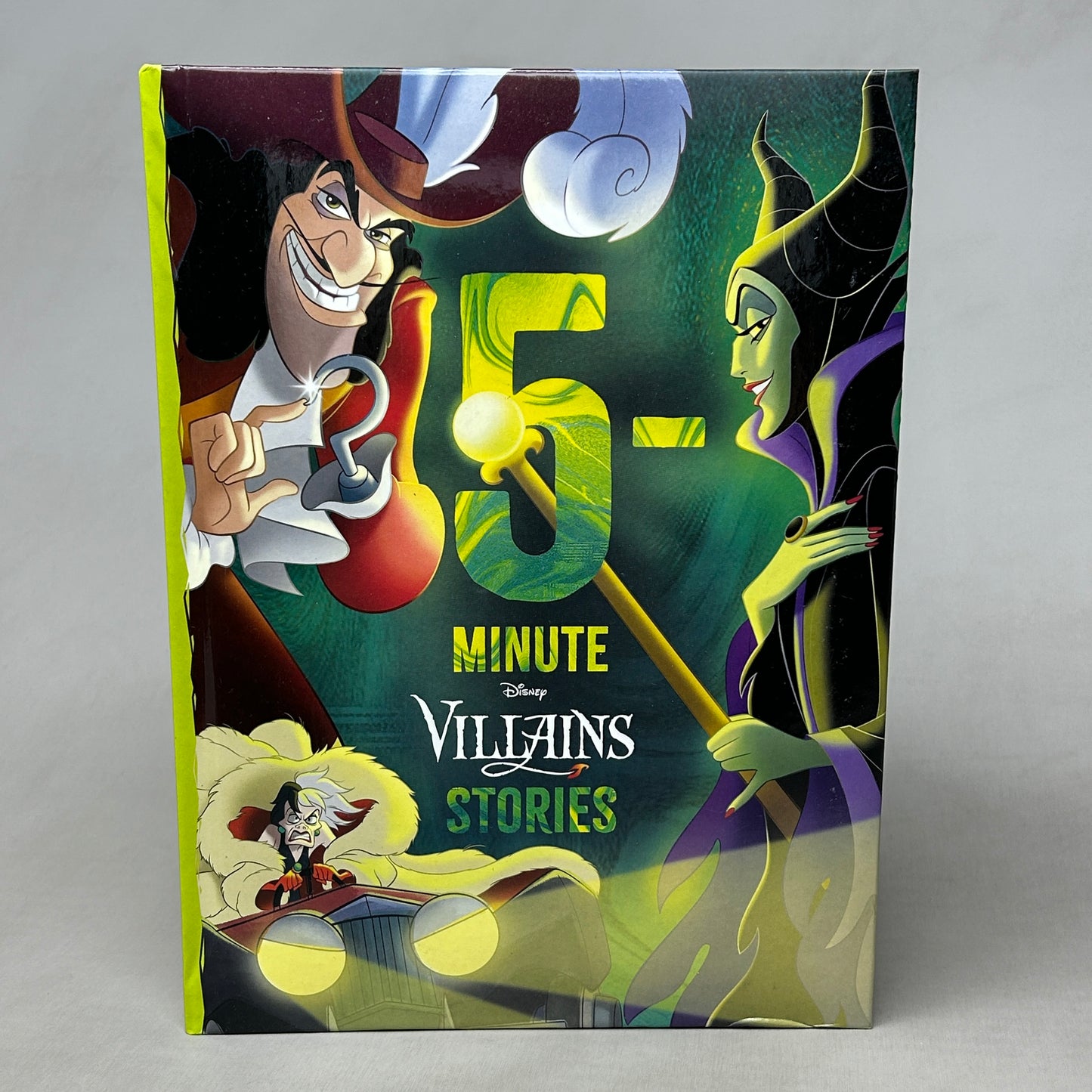 DISNEY 5 Disney Villains Stories Hardback Book (New)