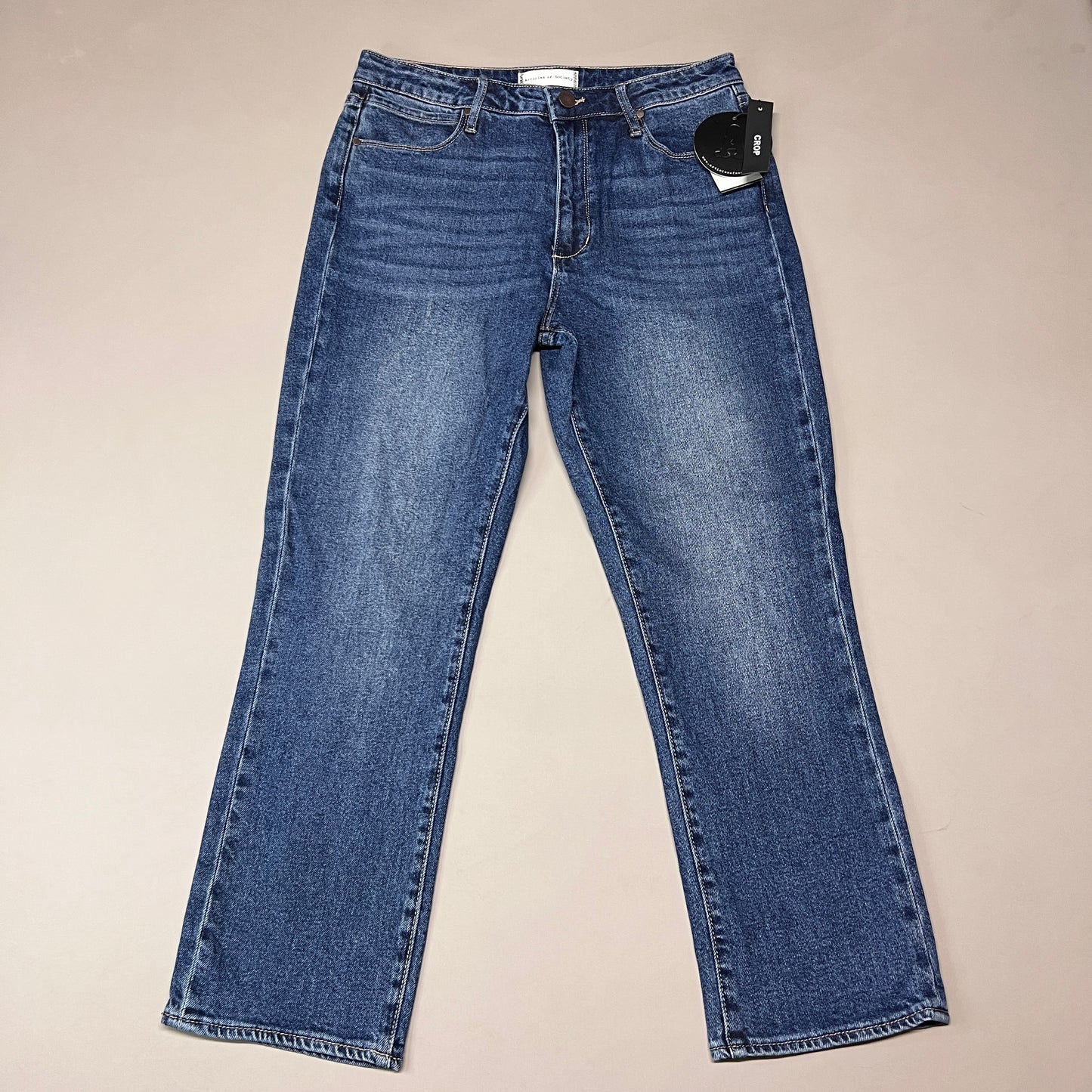 ARTICLES OF SOCIETY Ewa Beach Denim Jeans Women's Sz 27 Blue 4810TQ3-718 (New)