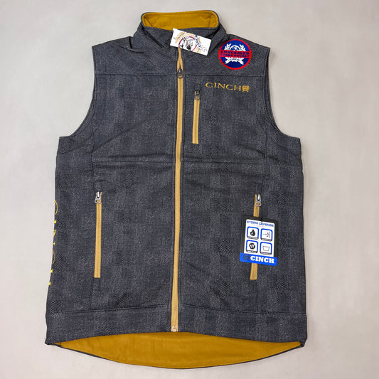 CINCH Concealed Carry Bonded Vest Men's SZ XS Charcoal MWV1541006 (New)