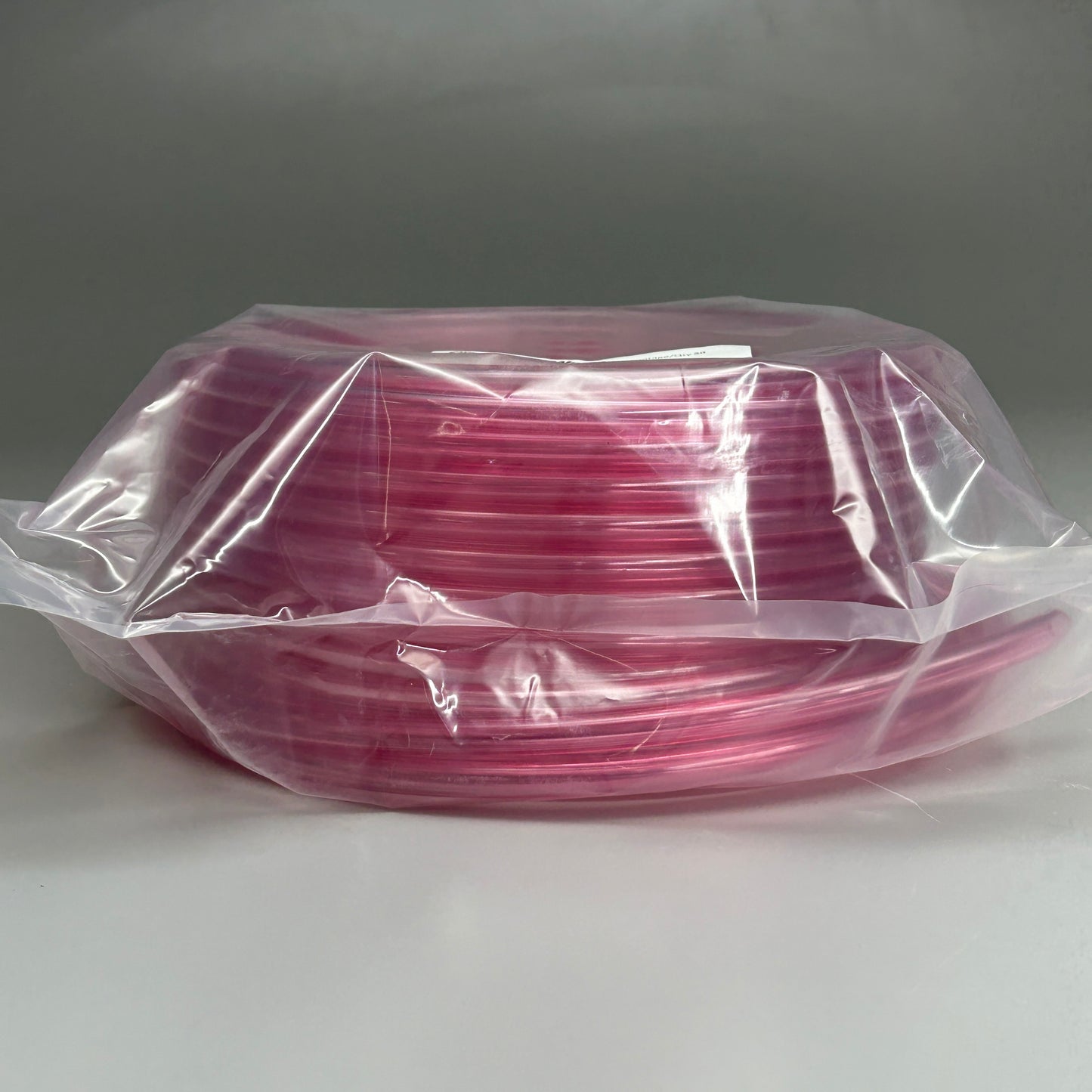 FREELIN-WADE Tubing 50 ft Transparent Red 1E-160-25 (New)