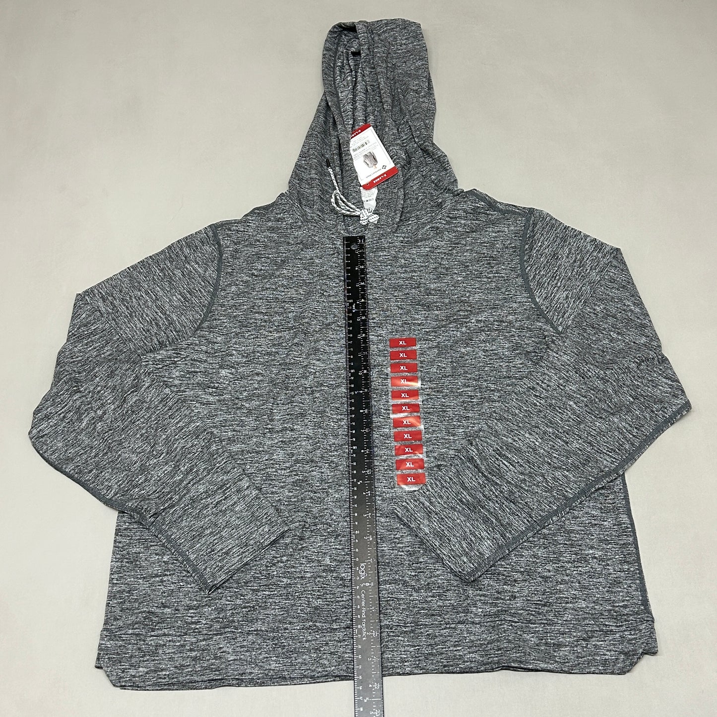 MEMBERS MARK Favorite Soft Pullover Heather Grey Size X-Large (New)