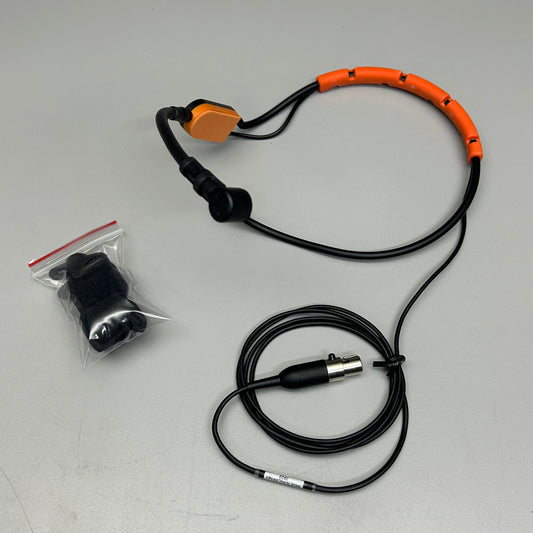 SHURE Fitness Headset Condenser Microphone Orange/Black (New)