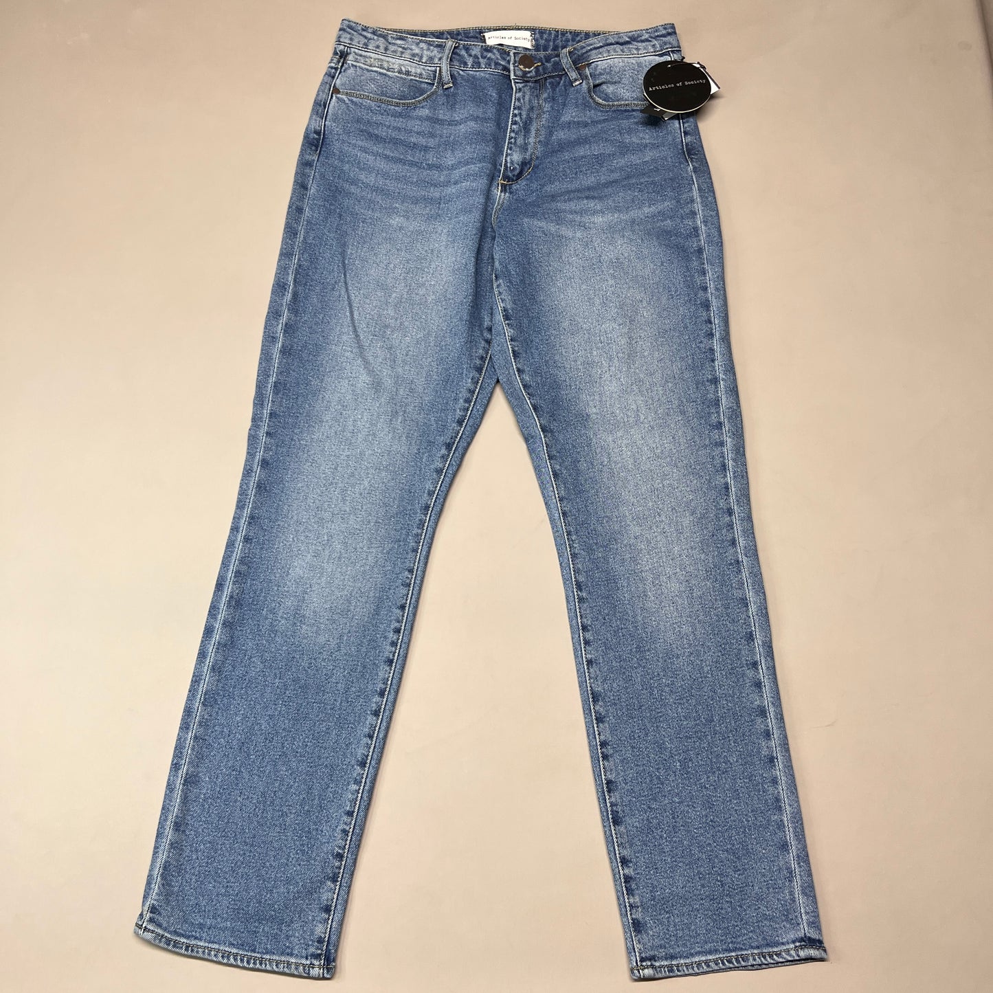 ARTICLES OF SOCIETY OMAO High Rise Denim Jeans Women's Sz 28 Blue 4009TQ3-716 (New)