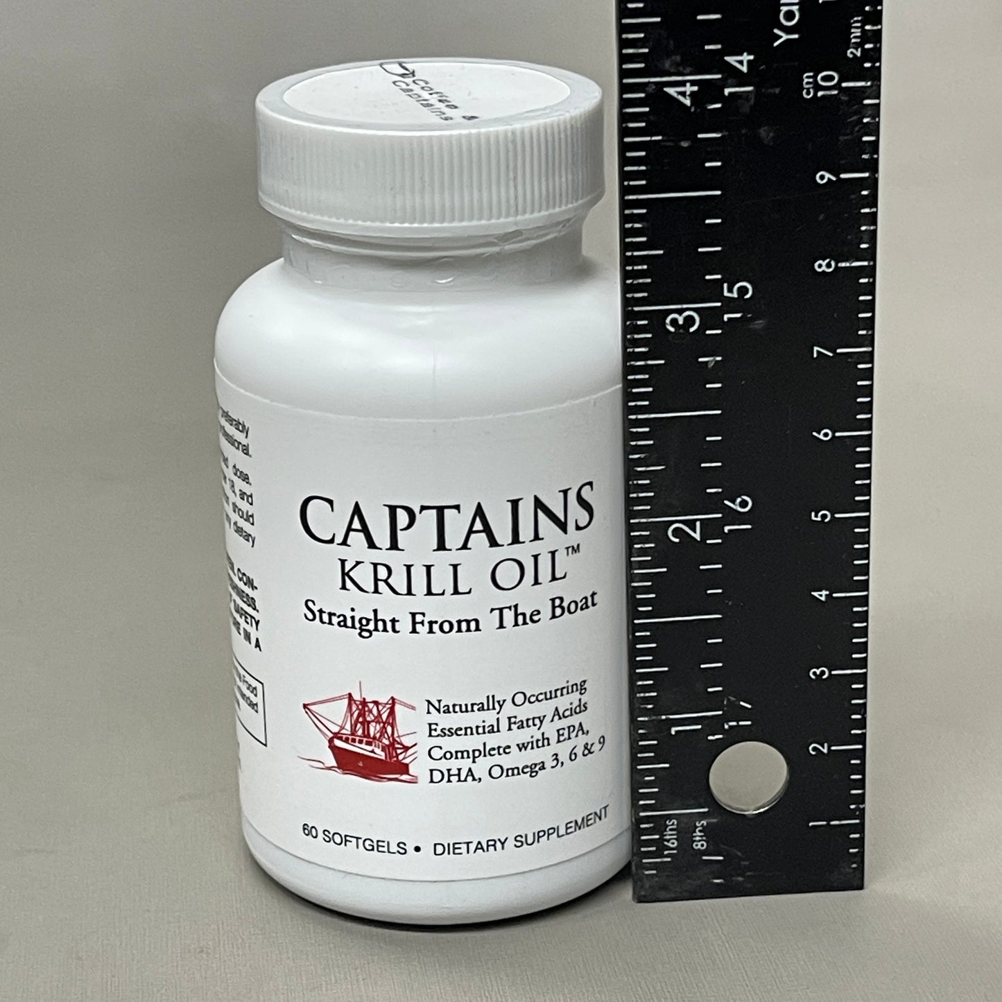 CAPTAIN KRILLS Krill Oil Dietary Supplement Omega 3, 6, 9 -2 (60 count) Total 120 Softgels BB 11/23 (New)