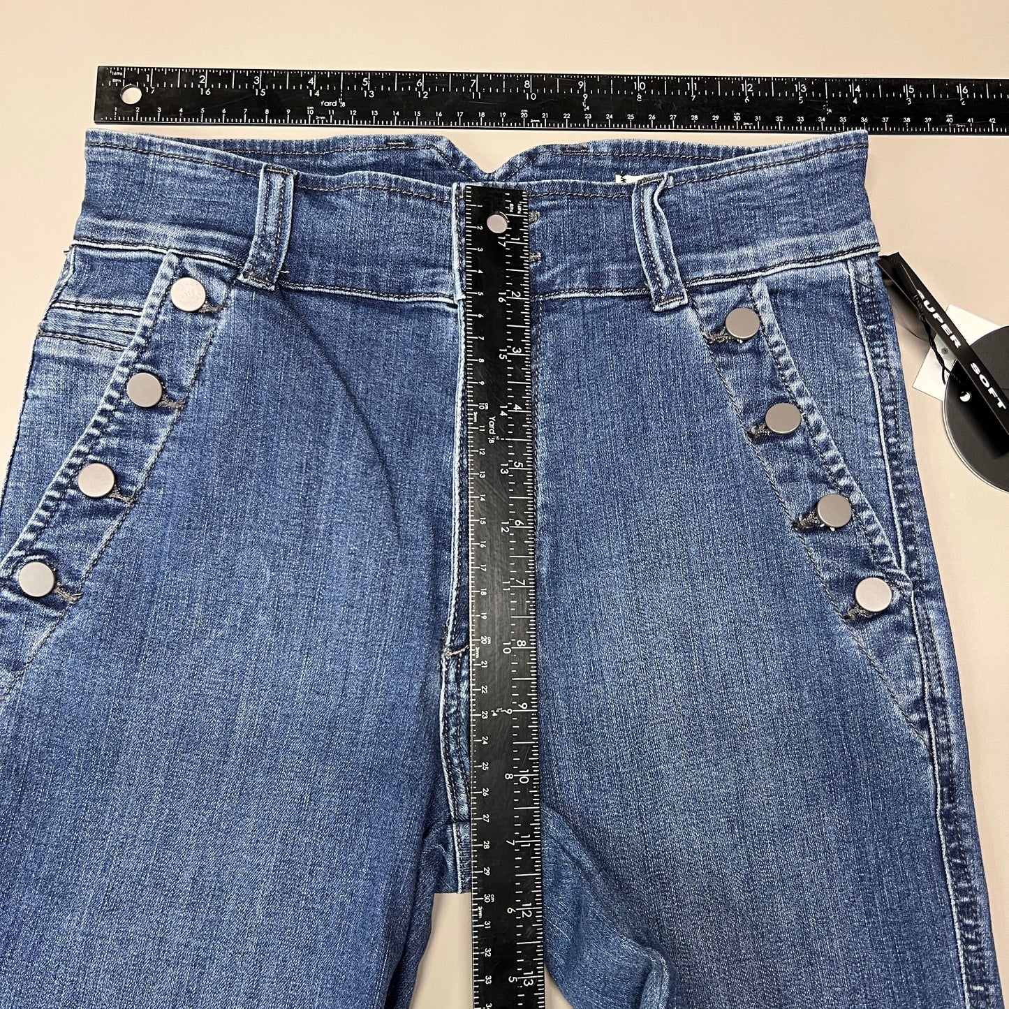 ARTICLES OF SOCIETY Village Park Denim Jeans Women's Sz 28 Blue 4488PLV-731