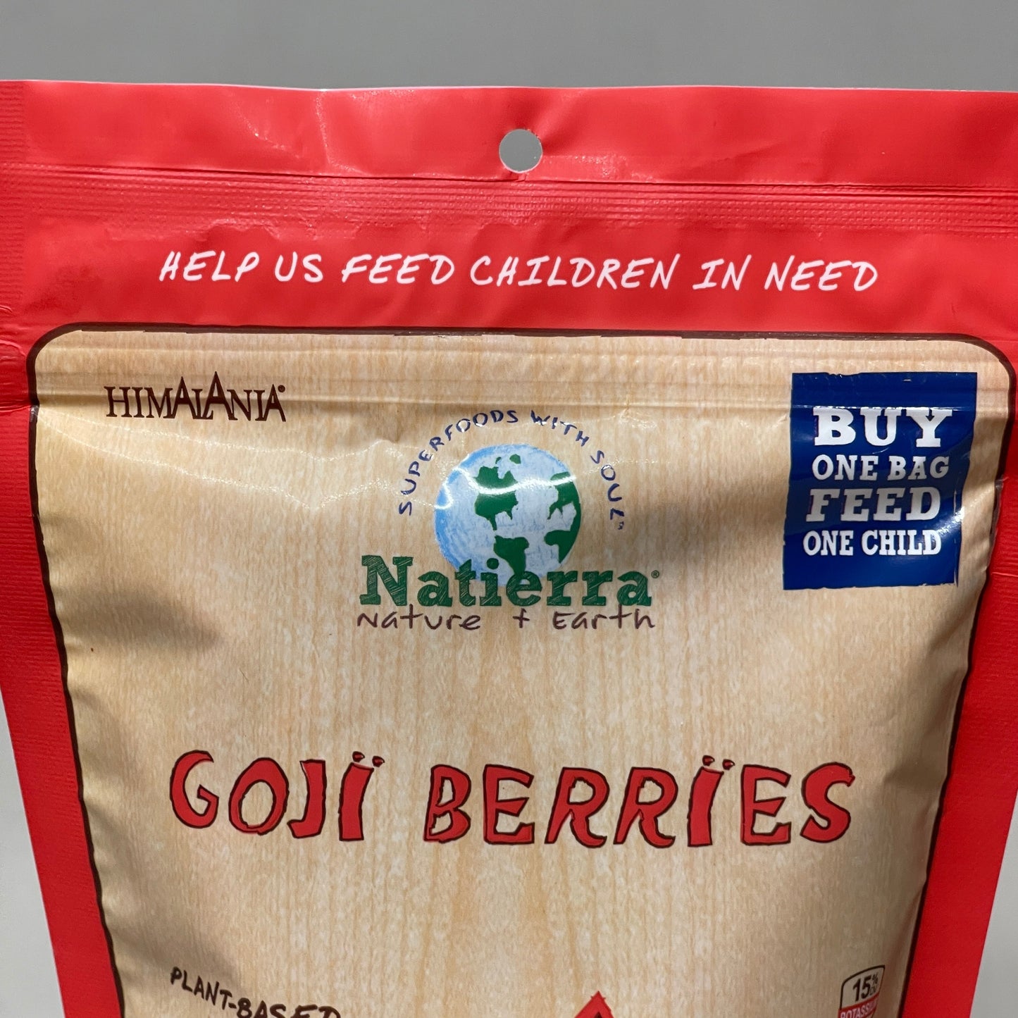 NATIERRA 3PK Nature & Earth Goji Berries Super Food Snack 8 oz (New)