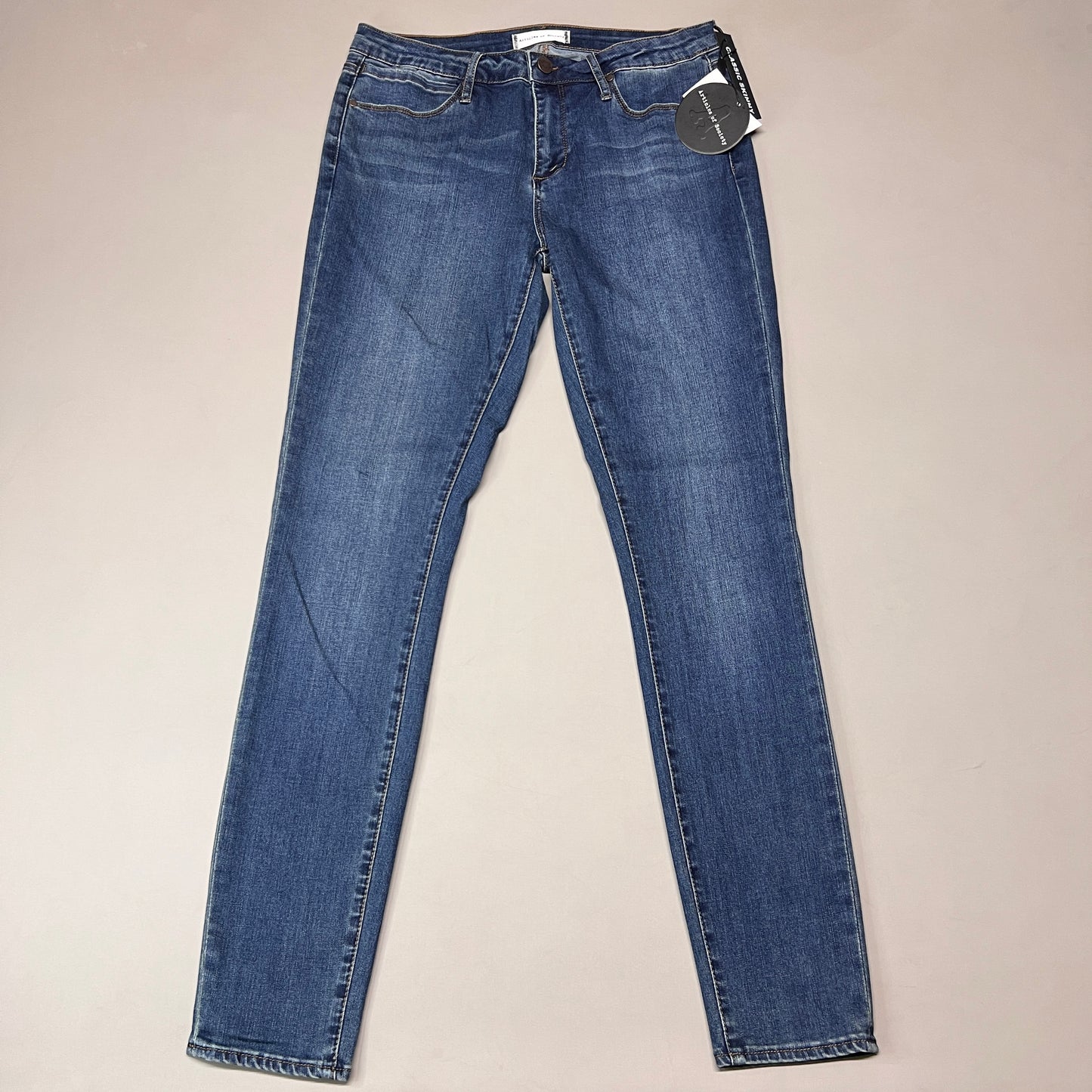 ARTICLES OF SOCIETY Aiea Denim Jeans Women's Sz 30 Blue 5352PLV-701 (New)