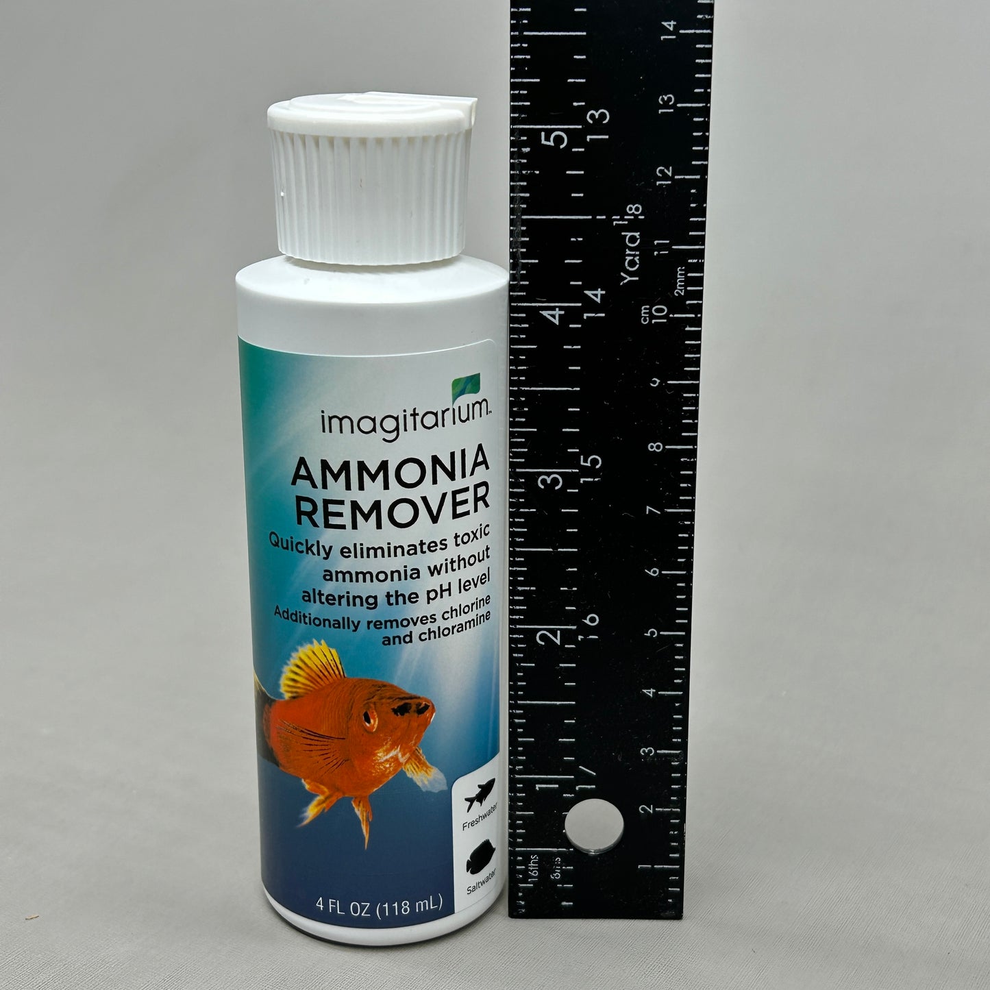 IMAGITARIUM Ammonia Remover Freshwater and Saltwater 4 fl oz 6/25 (New)