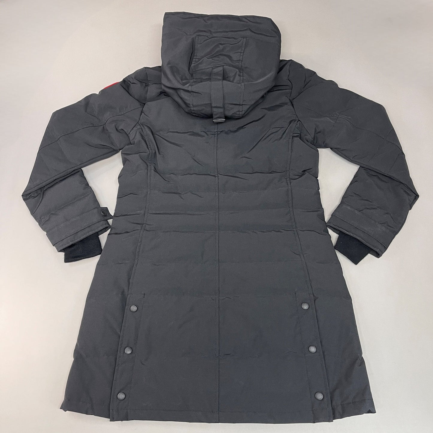 CANADA GOOSE Lorette Parka Ladies Sz SP Black 2090W MSRP $1,295