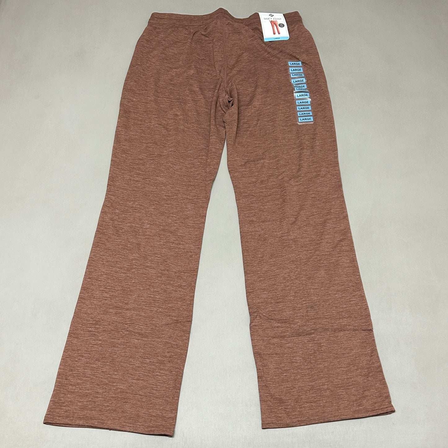 MEMBERS MARK Favorite Straight Leg Soft Pant Brown Size Large (New)