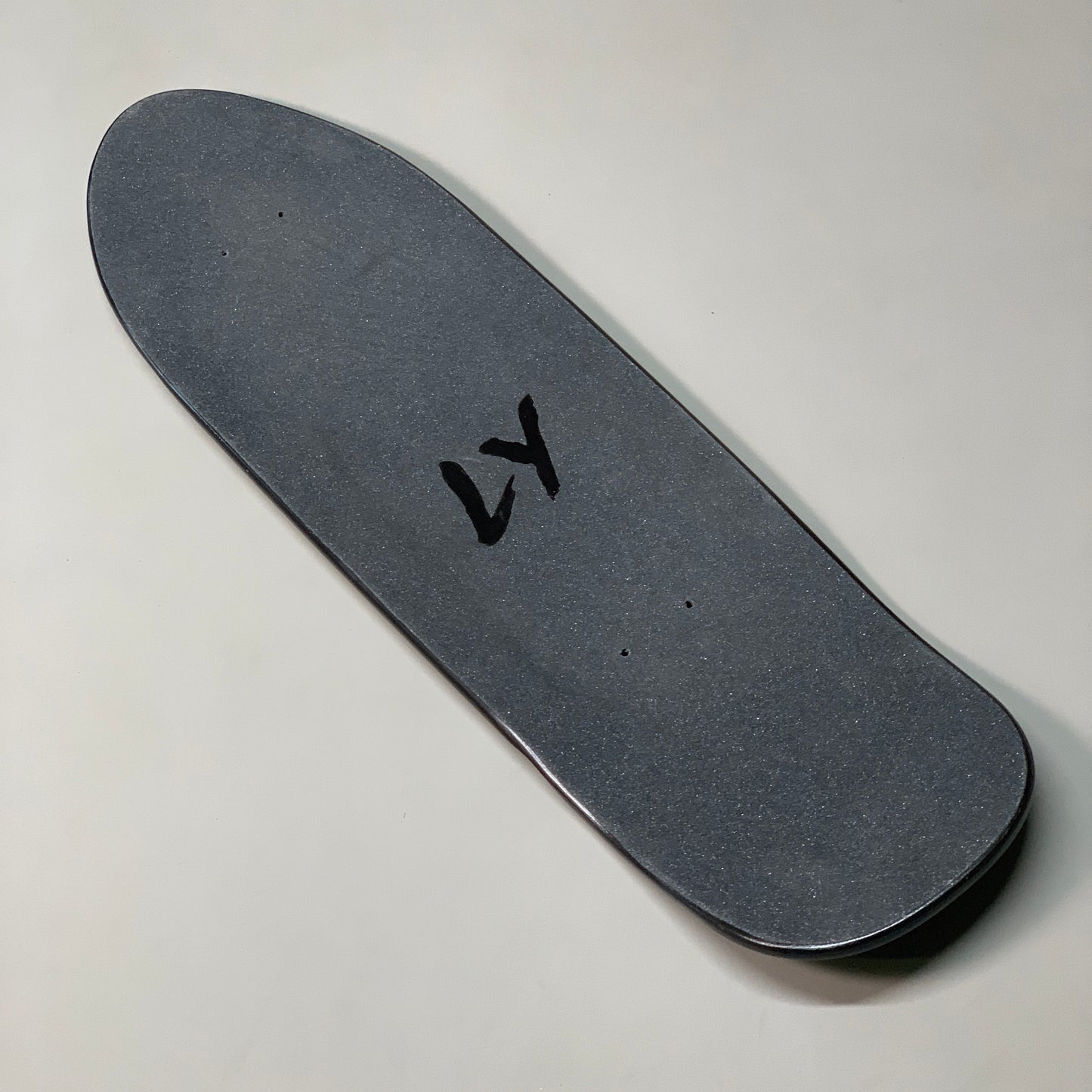 LANDYACHTZ Dinghy Owl Embossed Longboard/Skateboard Black/Gold Canadian Maple Deck 7 Ply 29"x8.5" (New Other)
