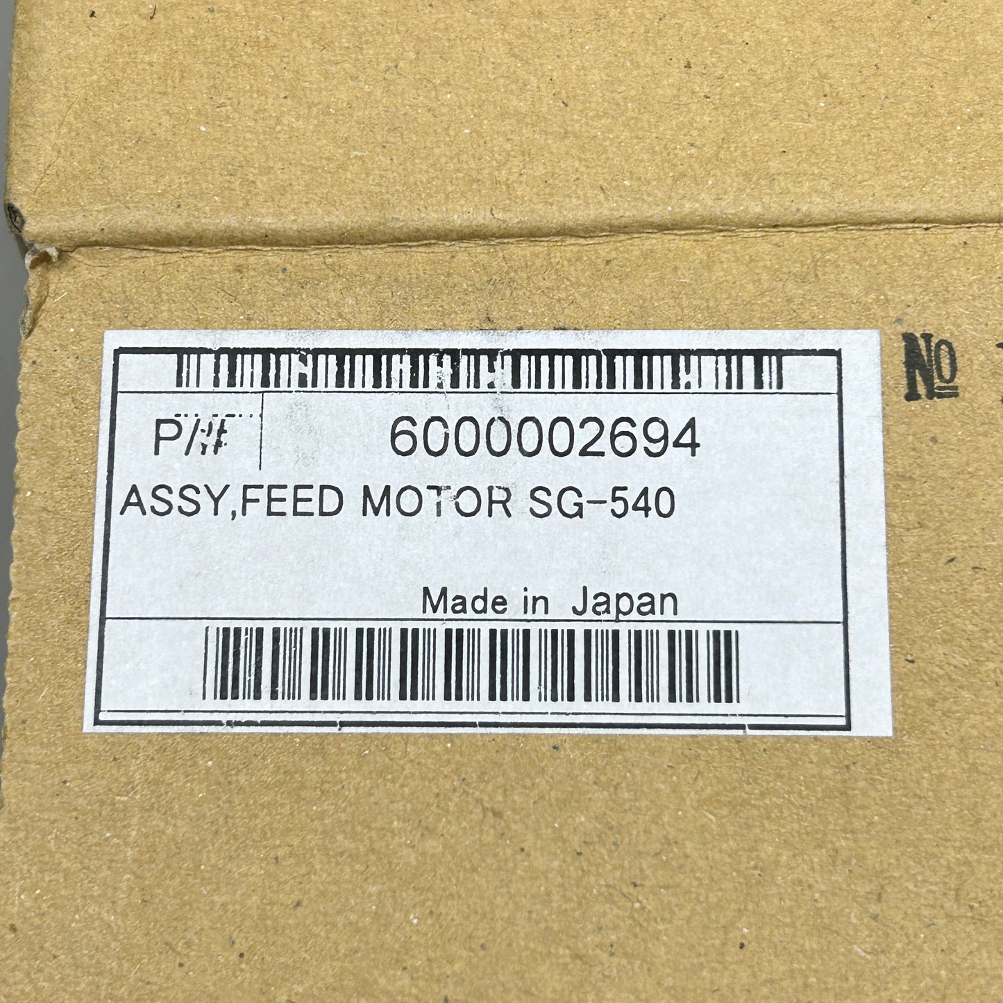 ROLAND ASSY Feed Motor SG-540 6000002694 (New)
