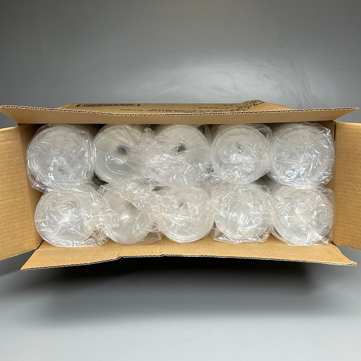 ZA@ PACTIV EVERGREEN Dome Lids with Hole Fits 16, 24, 26 oz Cold Cups (New)