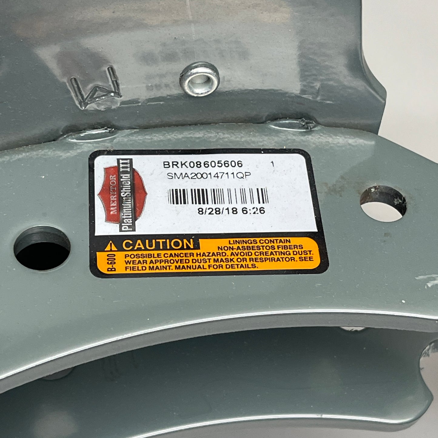 MERITOR Genuine Platinum Shield III Drive Brake Shoe Kit KSMA20014711QP (New)