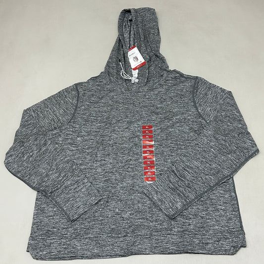 MEMBERS MARK Favorite Soft Pullover Heather Grey Size X-Large (New)