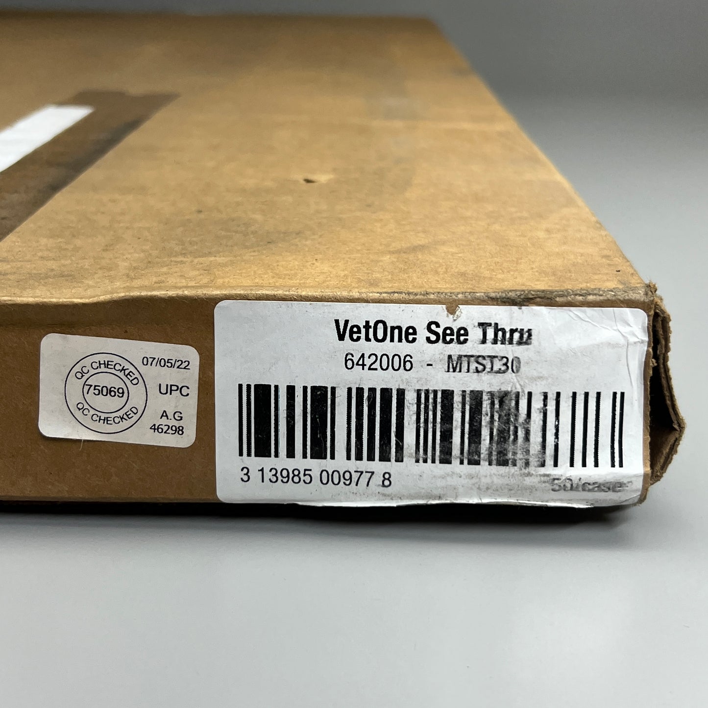 VETONE (50 PACK) Clinic Clear Collar Cones for dogs 30 cm MTST30 (New)