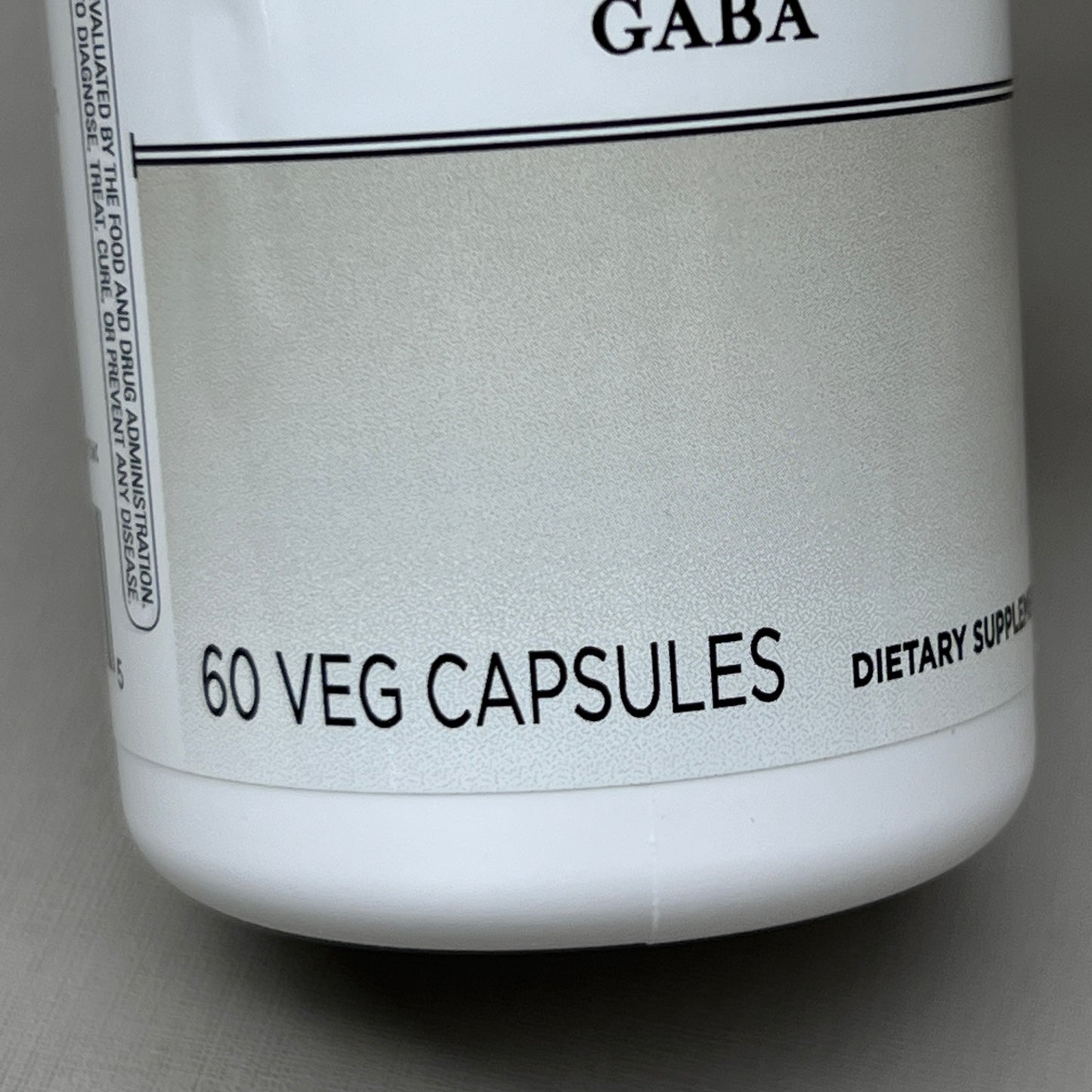 INTEGRATIVE THERAPEUTICS Gaba Dietary Supplement 60 veg capsules 3/24 (New)