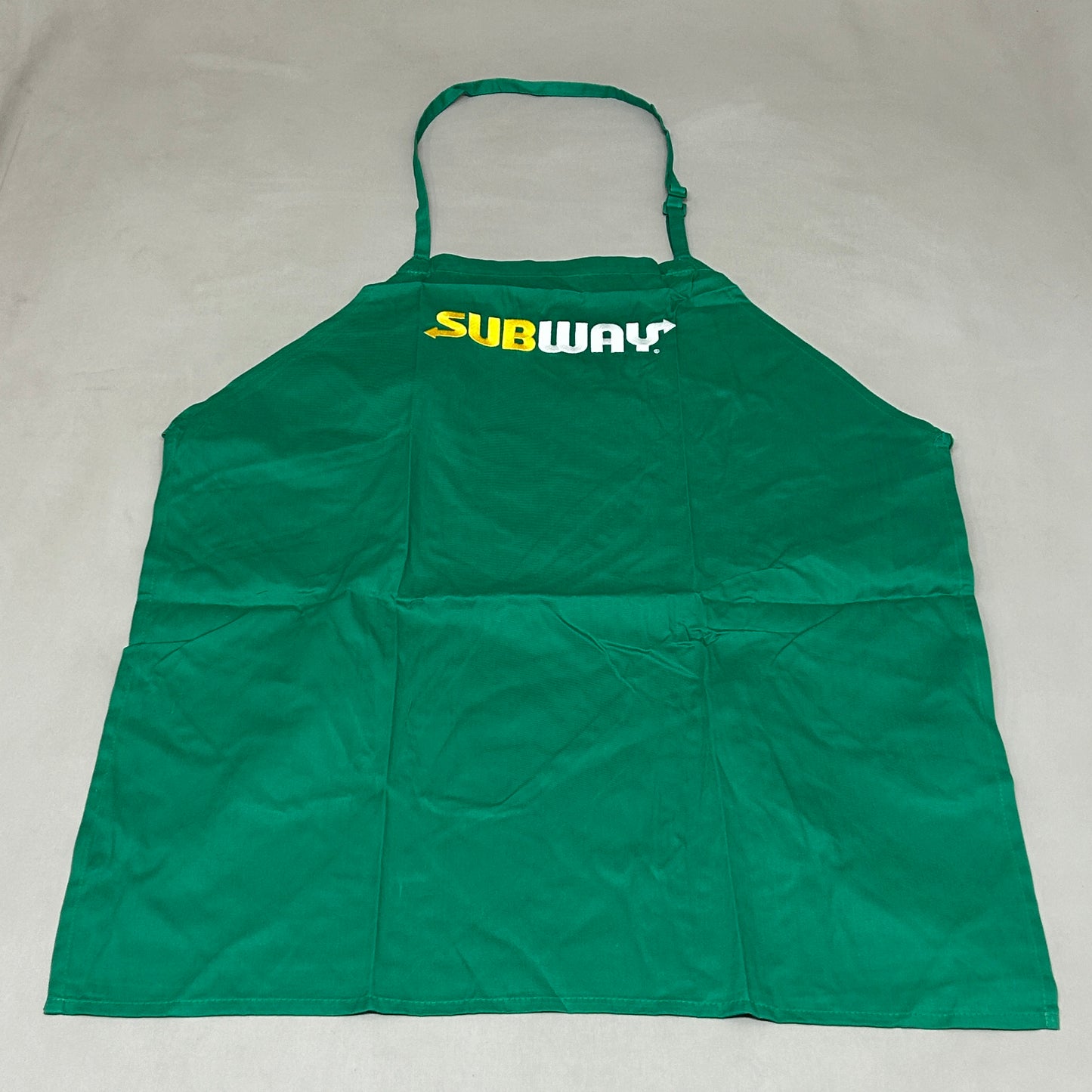 SUBWAY 3-Pack! Subway Full Size Aprons Green One Size (New)