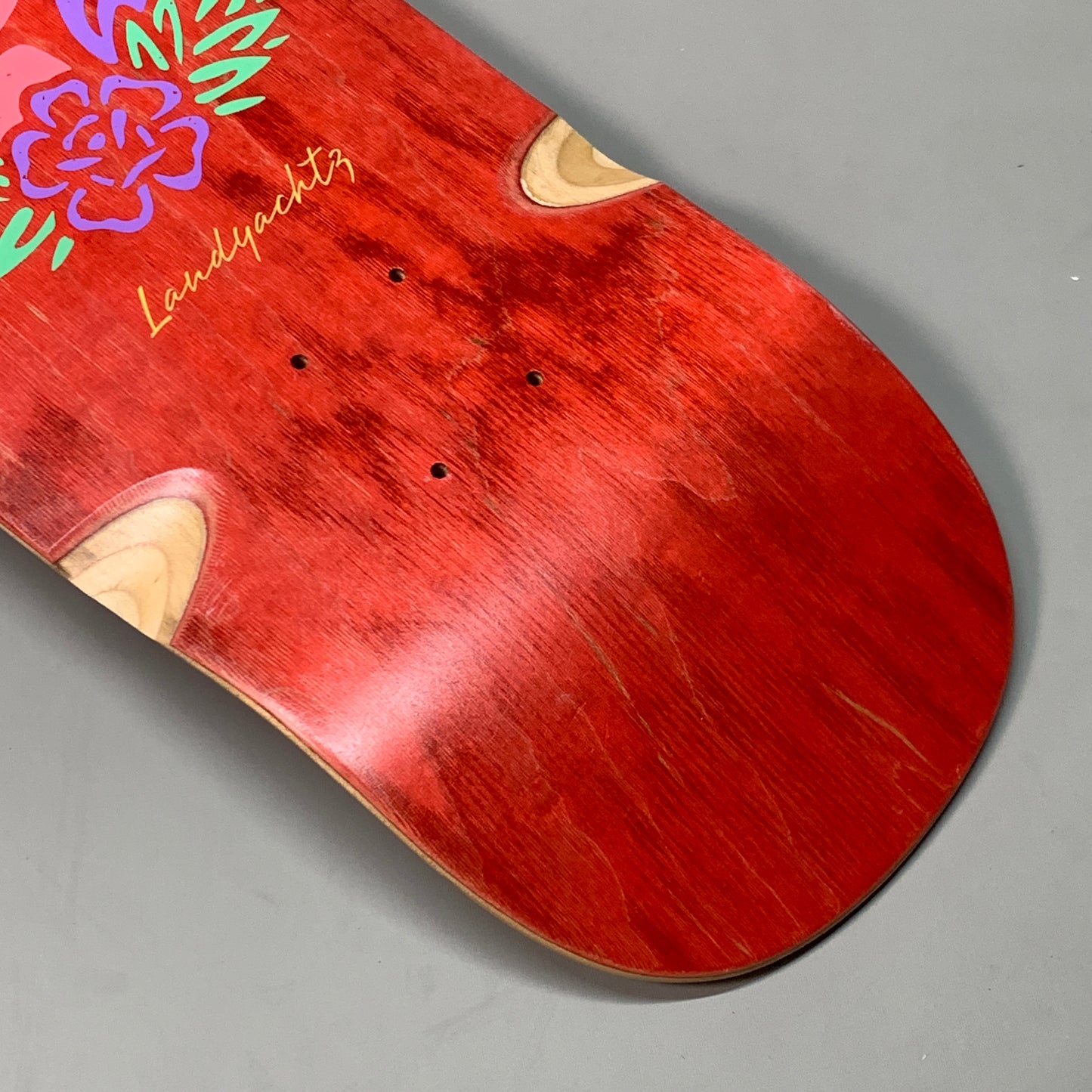 LANDYACHTZ ATV Perfecto Raccoon Longboard/Skateboard Deck 32.5"x9" (New Other)