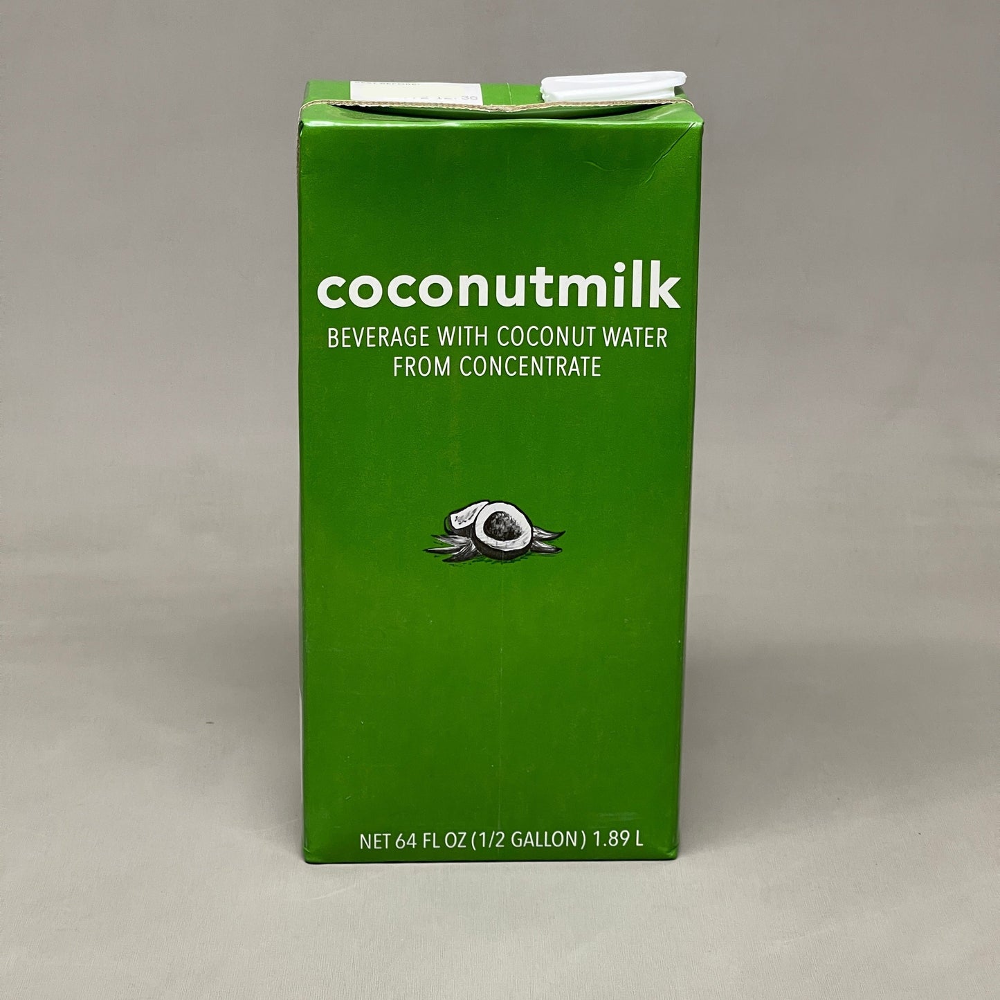 ZA@ STARBUCKS (8 PACK) Coconut Milk Beverage From Concentrate 64 fl oz BB 12/25 (Expired)