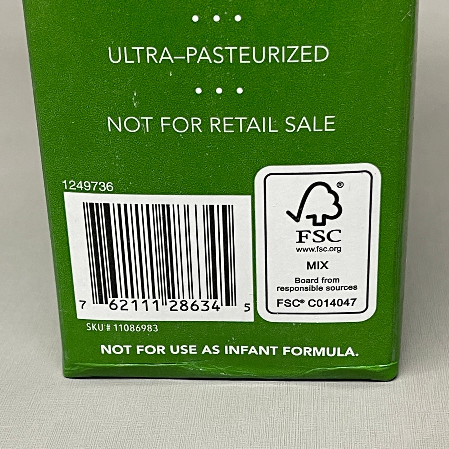 ZA@ STARBUCKS (8 PACK) Coconut Milk Beverage From Concentrate 64 fl oz BB 12/25 (Expired)