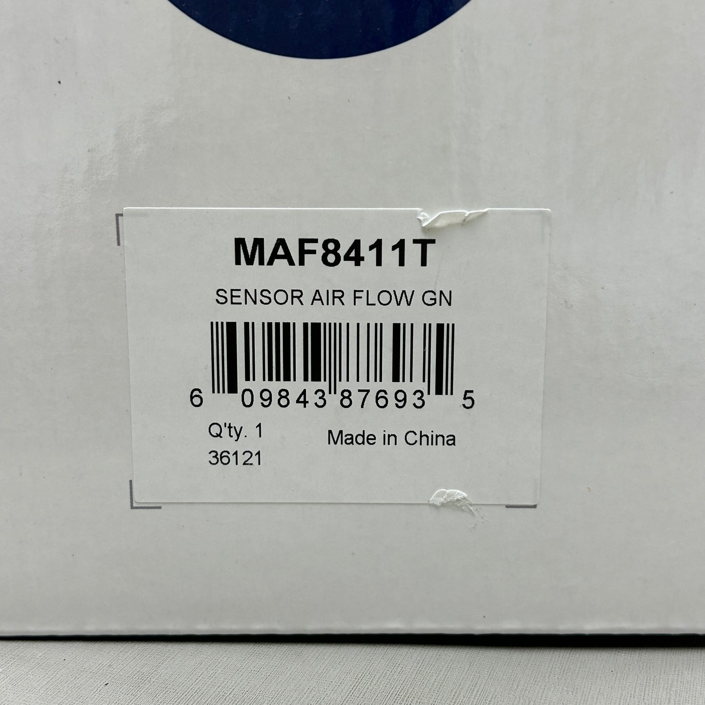 WAI GLOBAL Mass Air Flow Sensor MAF8411T (New)