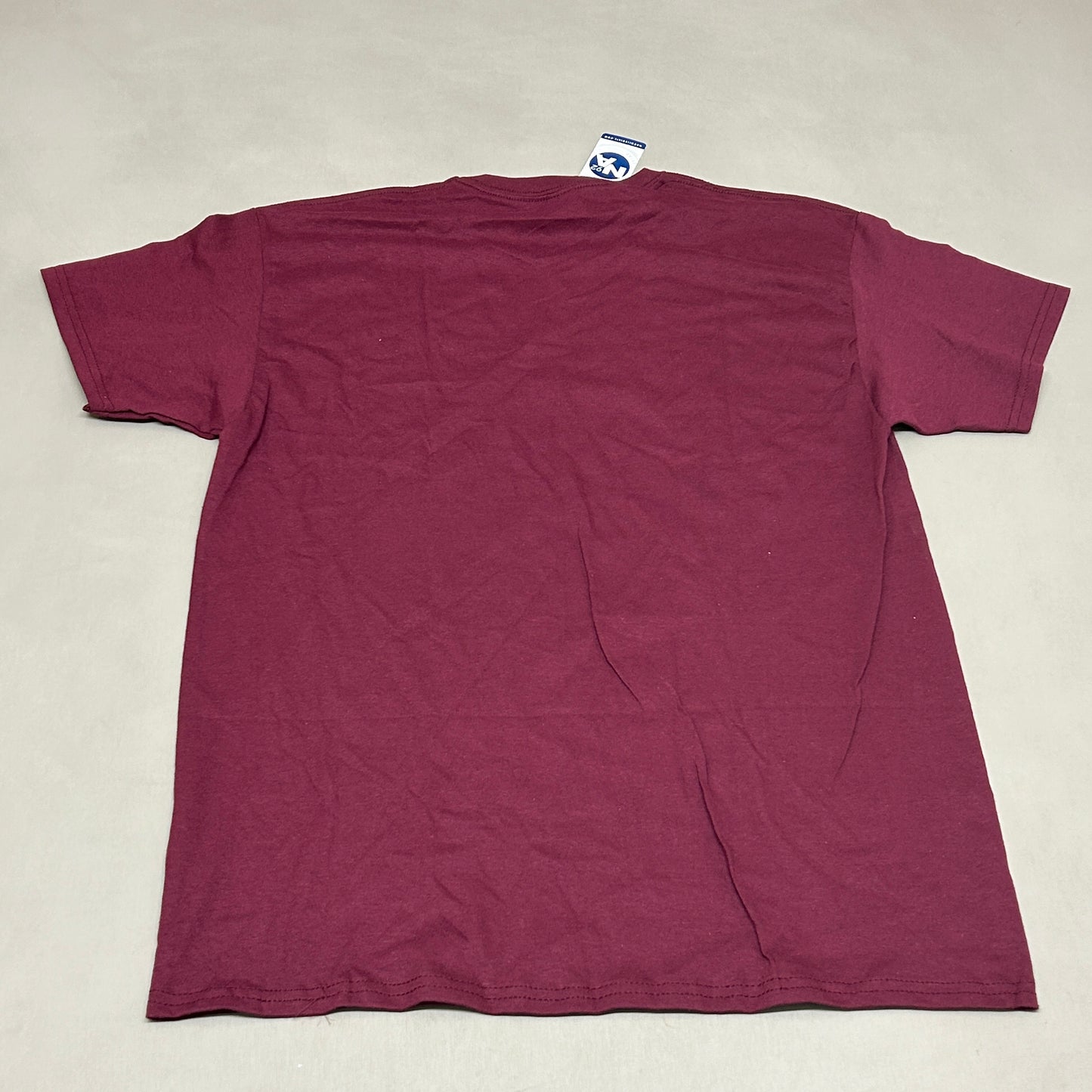 GILDAN Boston College Short Sleeve Cotton Unisex Heritage T-Shirt Sz L Maroon (New)