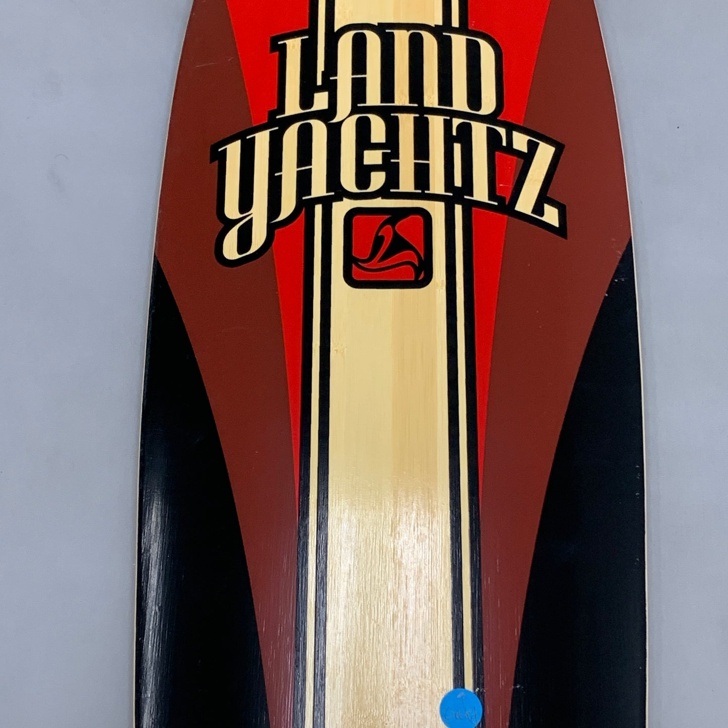 LANDYACHTZ Longboard Pintail Blunt Nose Red Stripes Deck 41" X 10" (New/Other)