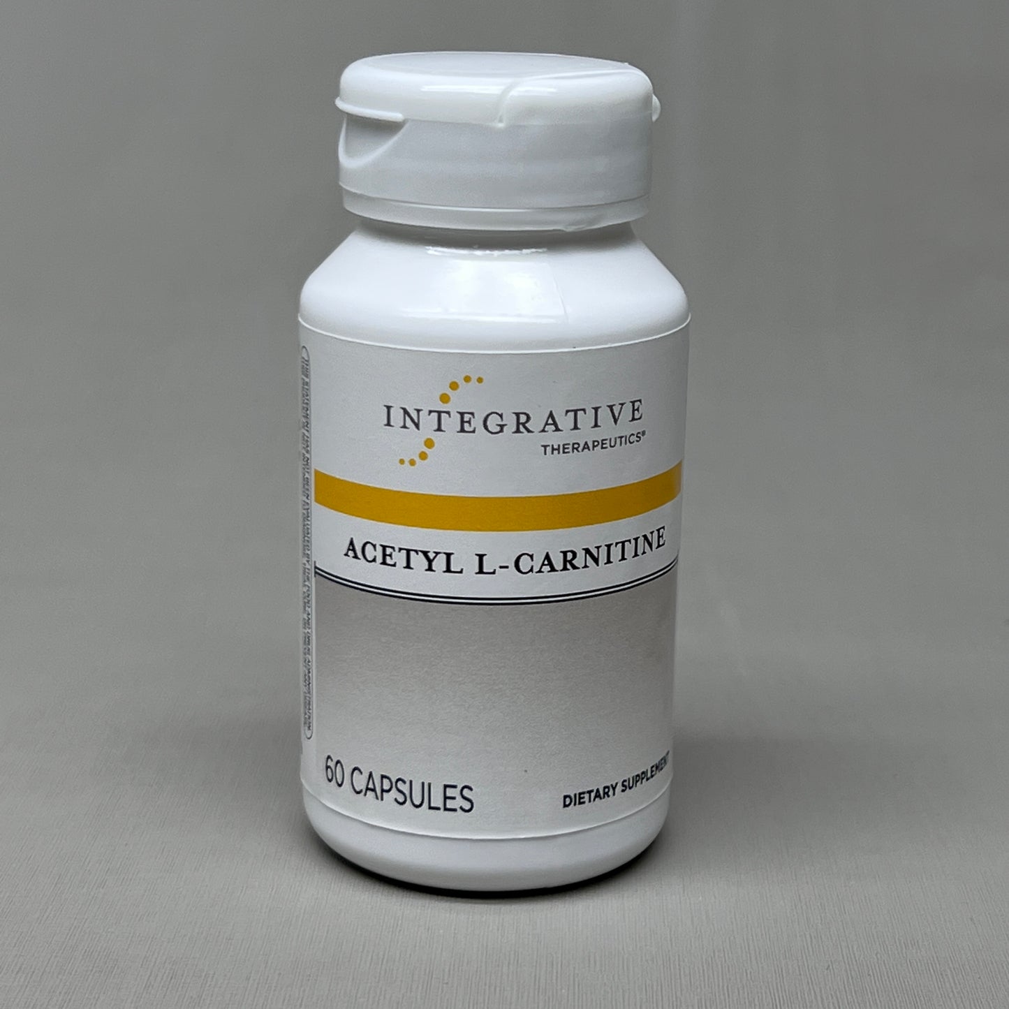 INTEGRATIVE THERAPEUTICS Acetyl L-Carnitine Supplement 60 Capsules 5/26 (New)