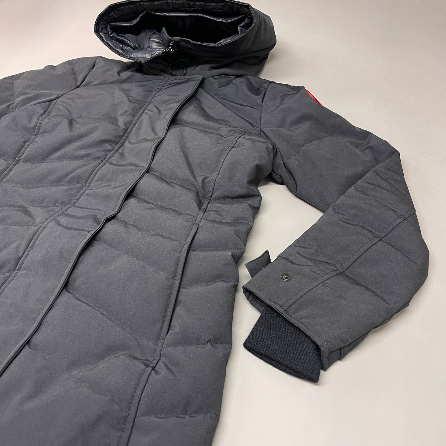 CANADA GOOSE Lorette Parka Ladies Sz SP Black 2090W MSRP $1,295