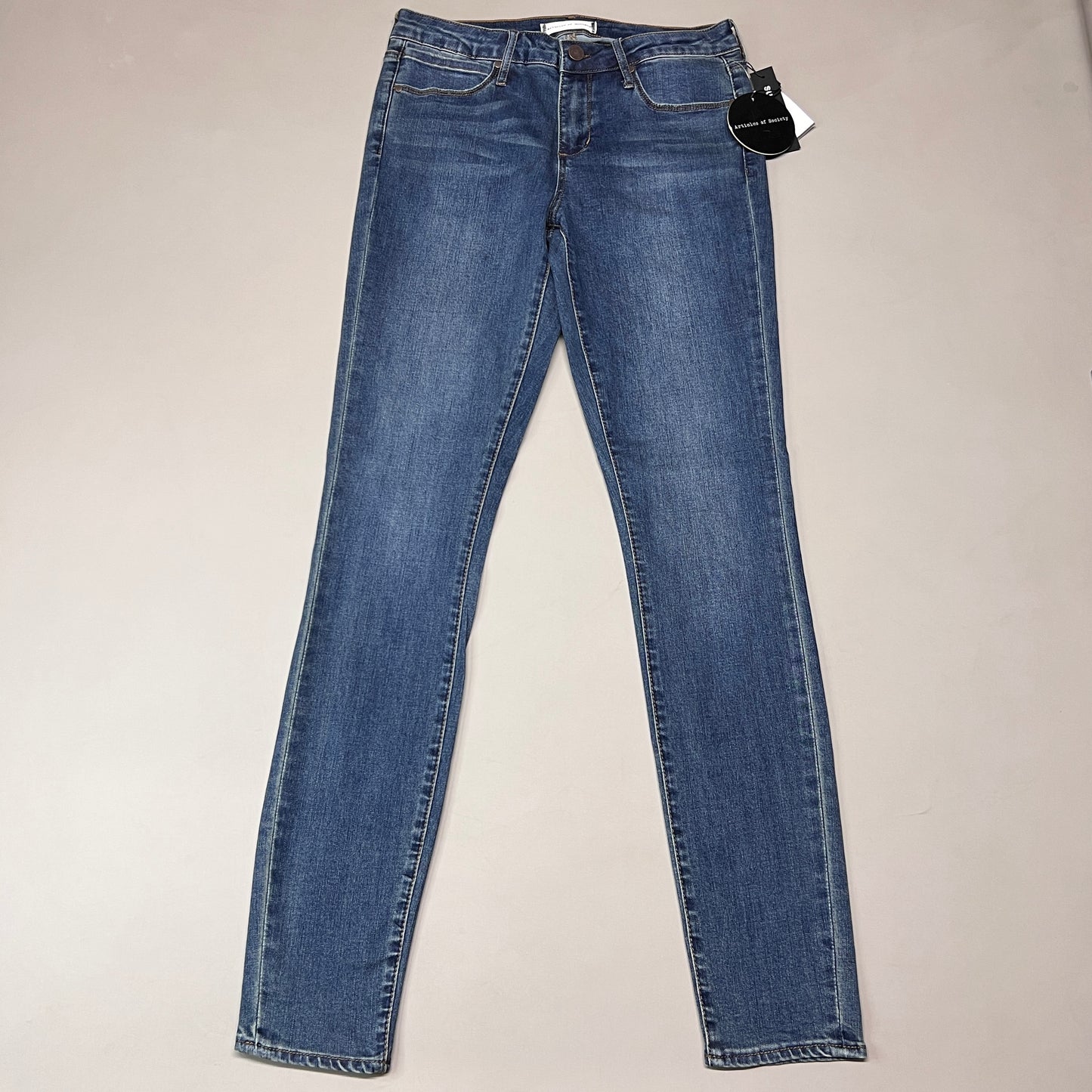 ARTICLES OF SOCIETY Aiea Denim Jeans Women's Sz 28 Blue 5352PLV-701 (New)