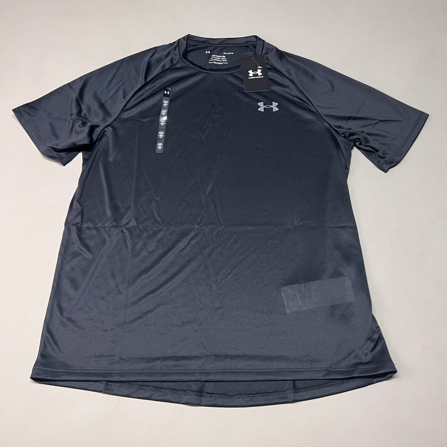 UNDER ARMOUR Tech 2.0 Short Sleeve Tee Men's Black / Graphite-001 Sz M 1326413 (New)