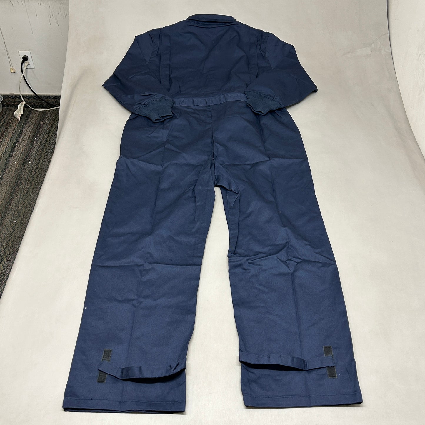 PIP Fire-Resistant Coveralls Men's Sz L Blue 32575, 9100-2160D/L (New)