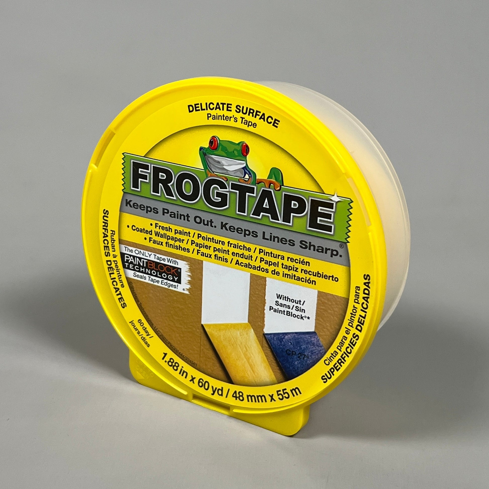 Multi-Surface 1.88 in. x 60 yds. Painter's Tape with PaintBlock
