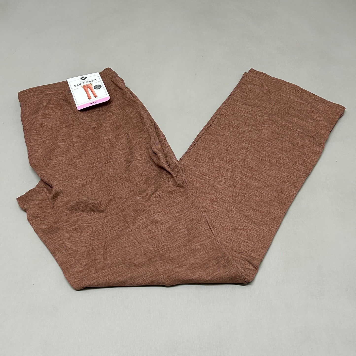 MEMBERS MARK Favorite Straight Leg Soft Pant Brown Size Small (New)