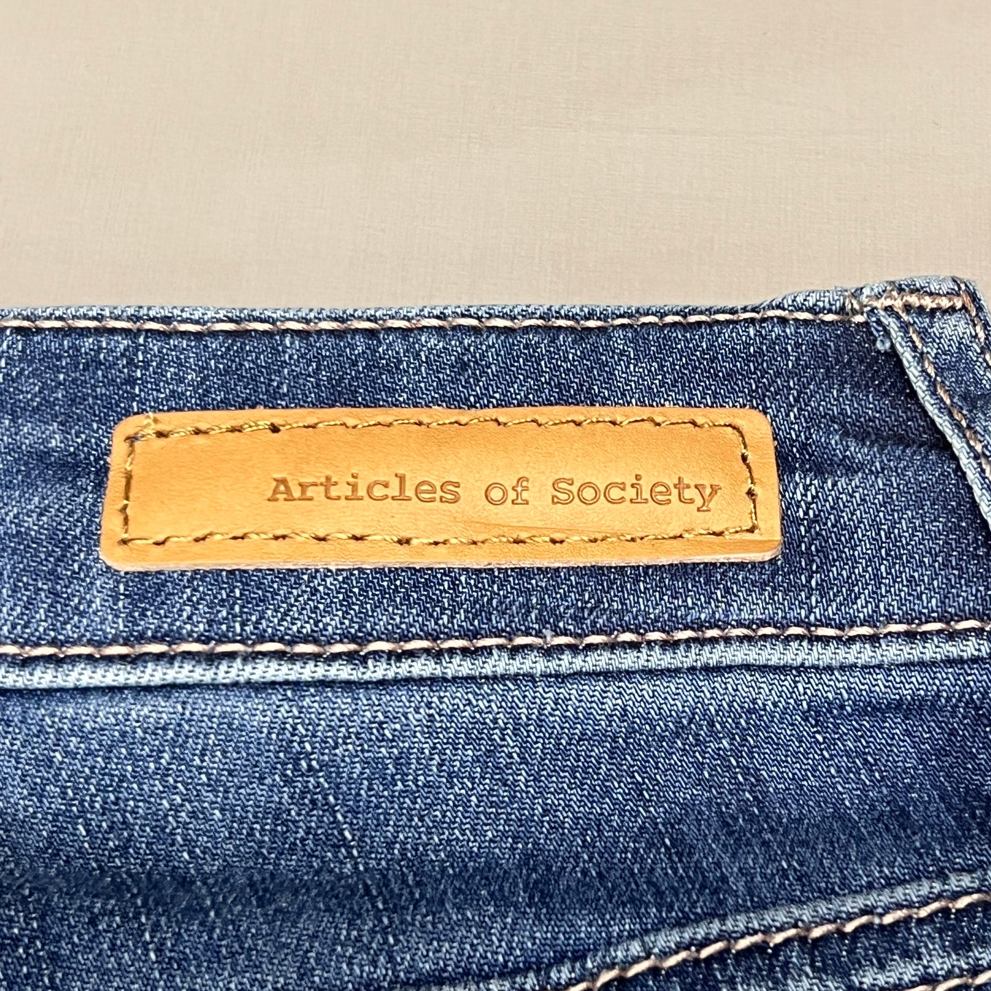 ARTICLES OF SOCIETY Pearl City Denim Jeans Women's Sz 28 Blue 4018PLV-712 (New)