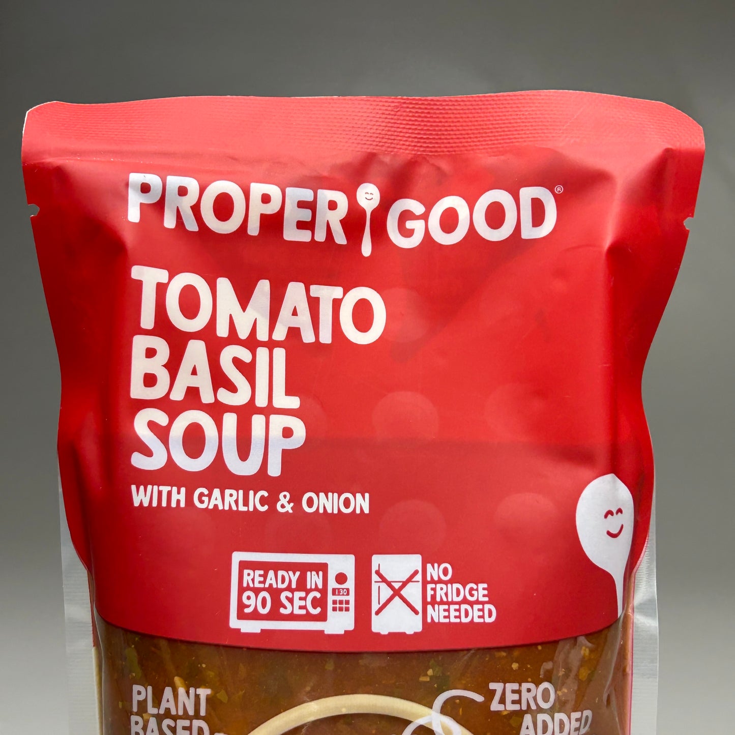 ZA@ PROPER GOOD 6-PACK! Tomato Basil Soup 12 oz BB 02/24 (New)