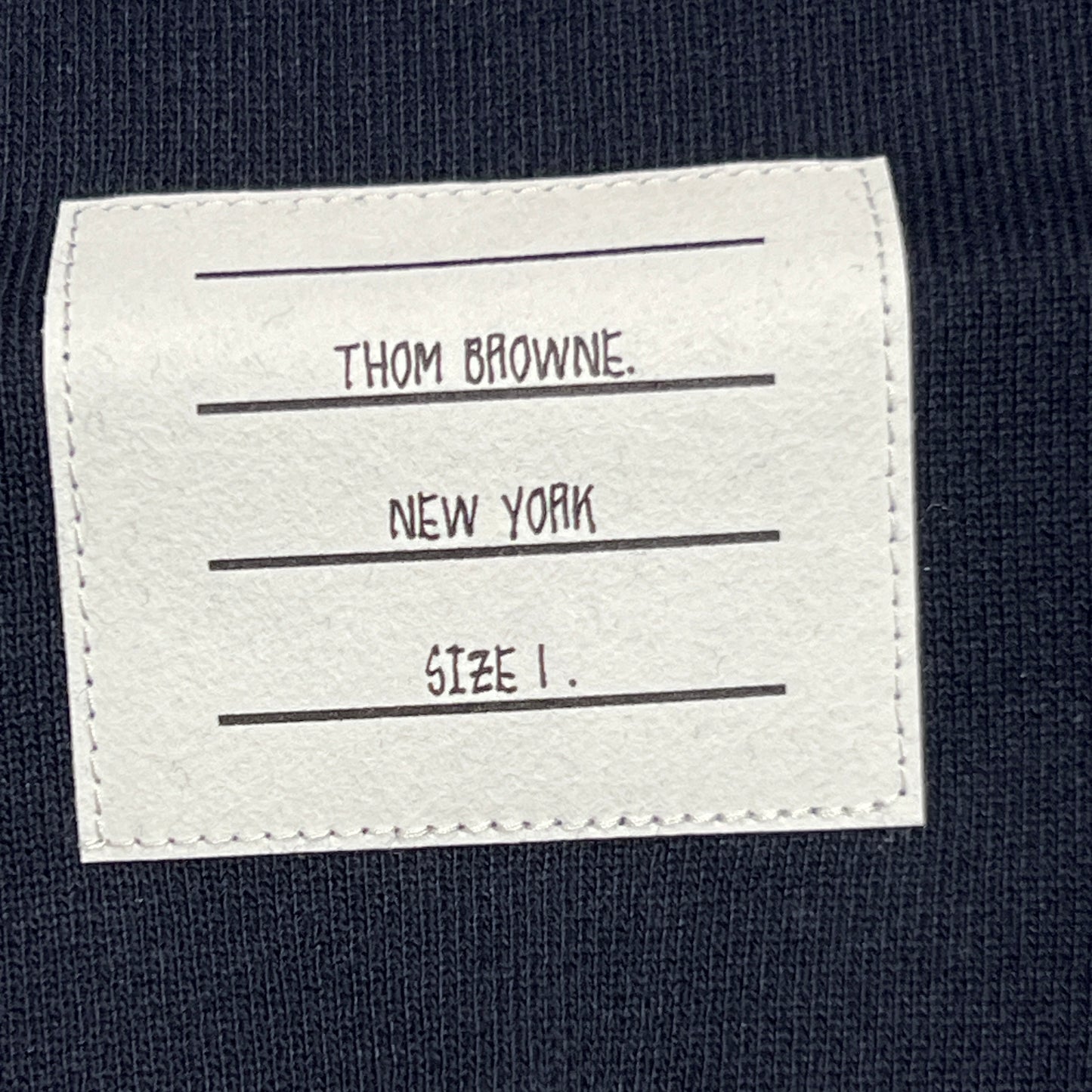 THOM BROWNE Classic Sweat pants w/Engineered 4 Bar Loop Back Navy Size 1 (New)