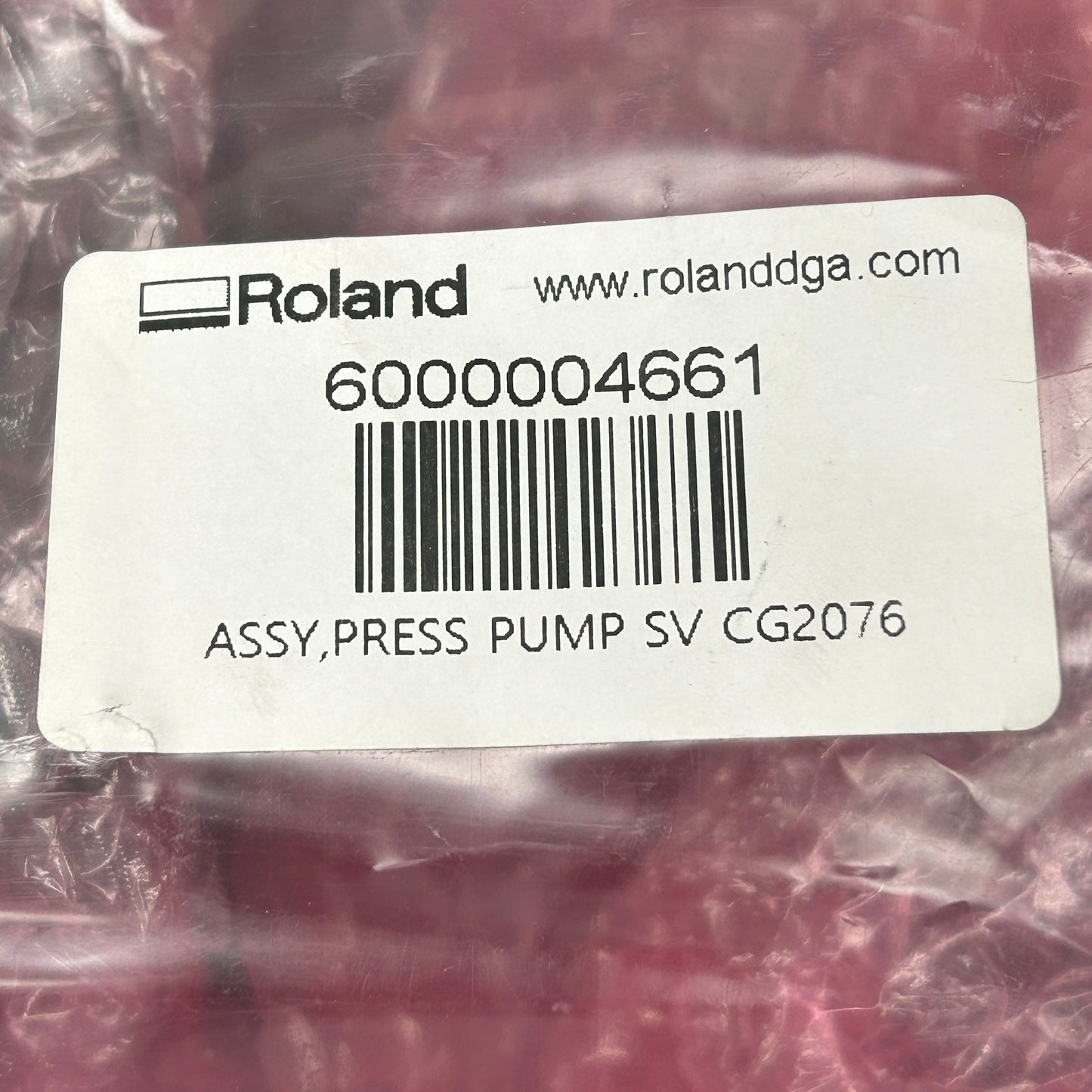 ROLAND ASSY Press Pump SV CG2076 6000004661 (New)