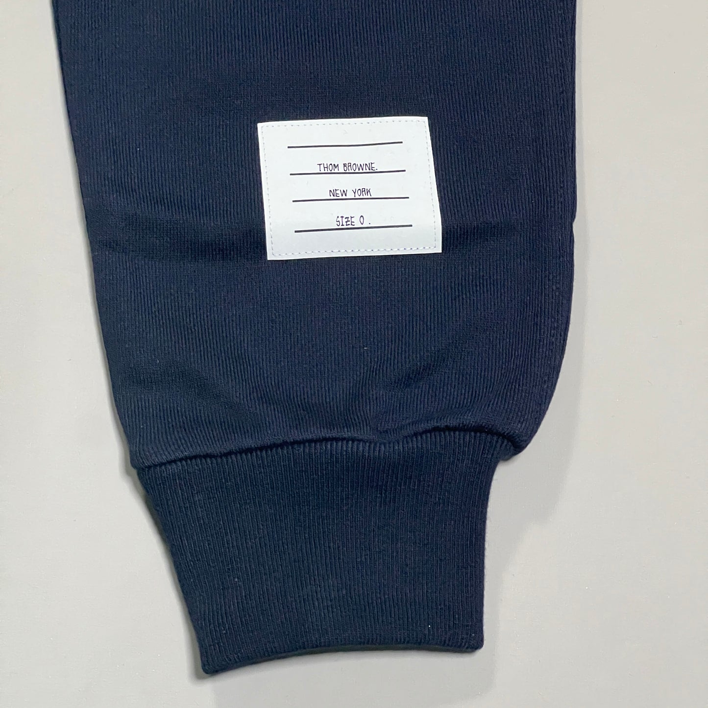 THOM BROWNE Classic Sweat pants w/Engineered 4 Bar Loop Back Navy Size 0 (New)