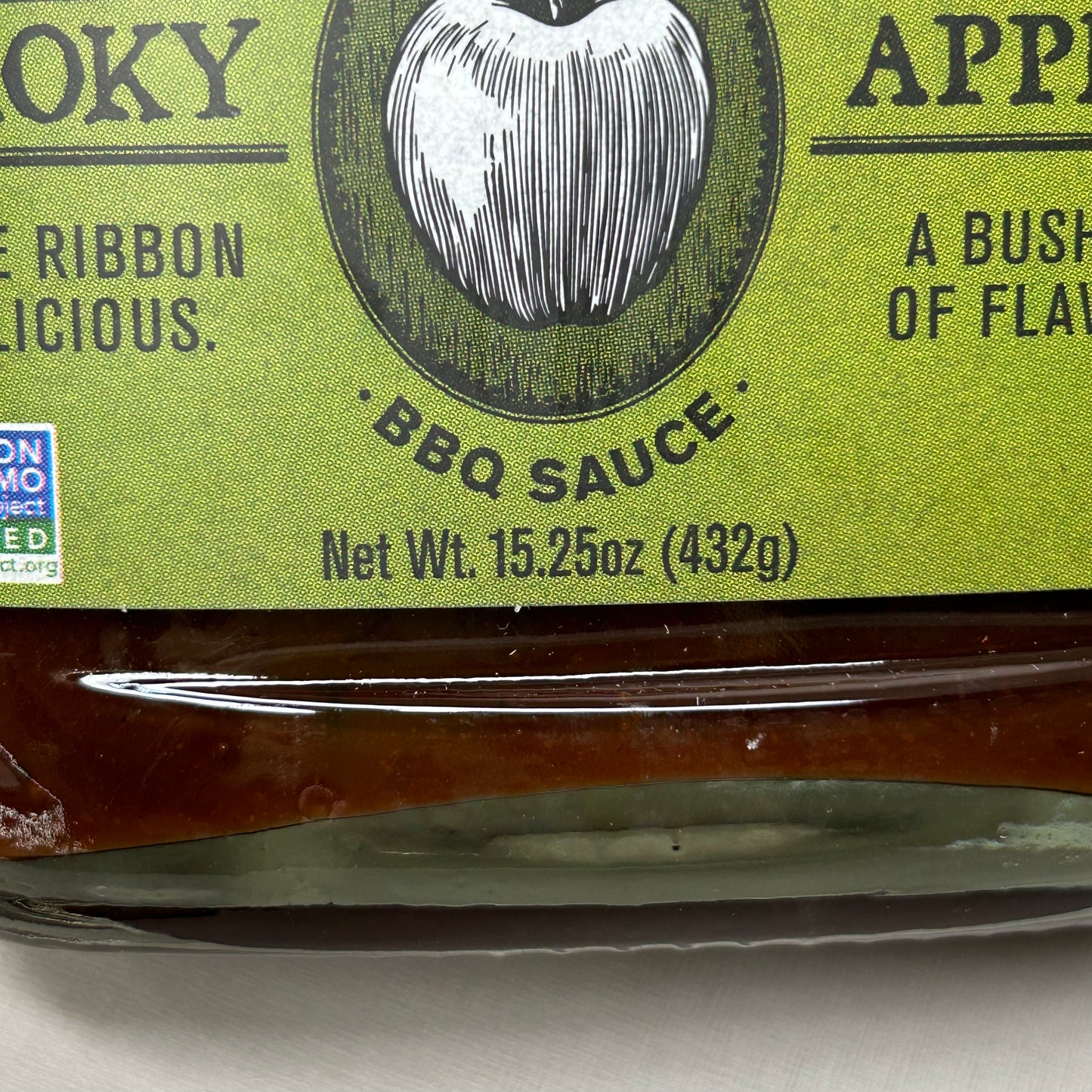 RUFUS TEAGUE 6-PACK! Smoky Apple BBQ Sauce 15.25 oz Gluten Free Non GMO Exp 12/24 New)